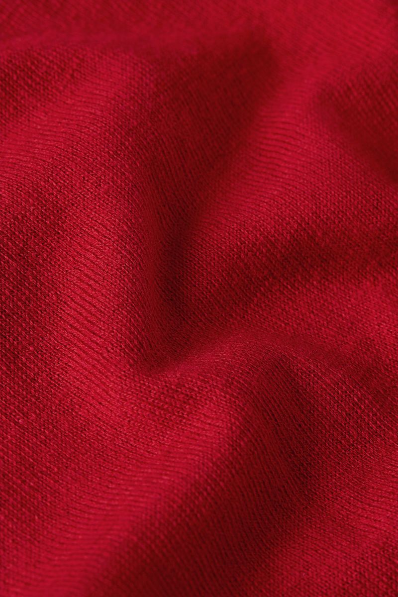 Strickjacke - Cardi Roundneck Cocoon - Icon Red