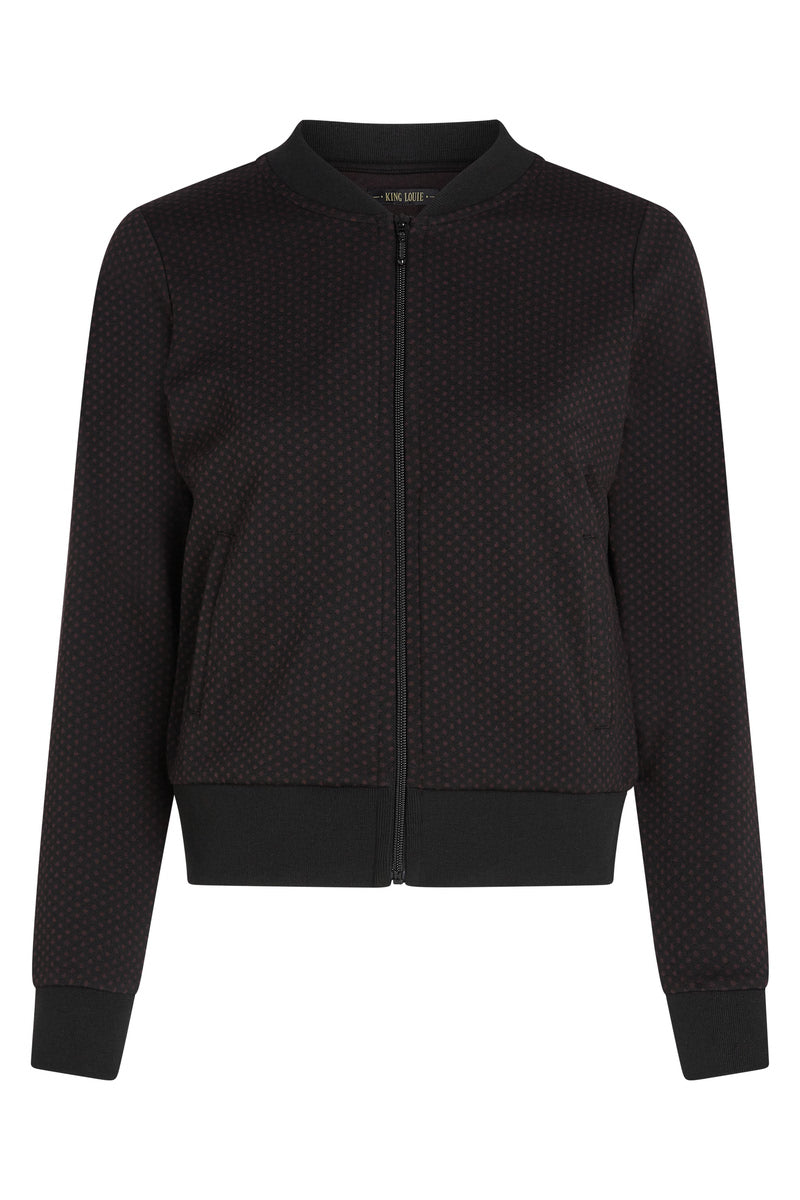 Jacke - Bessie Jacket Mael Jacquard - Black