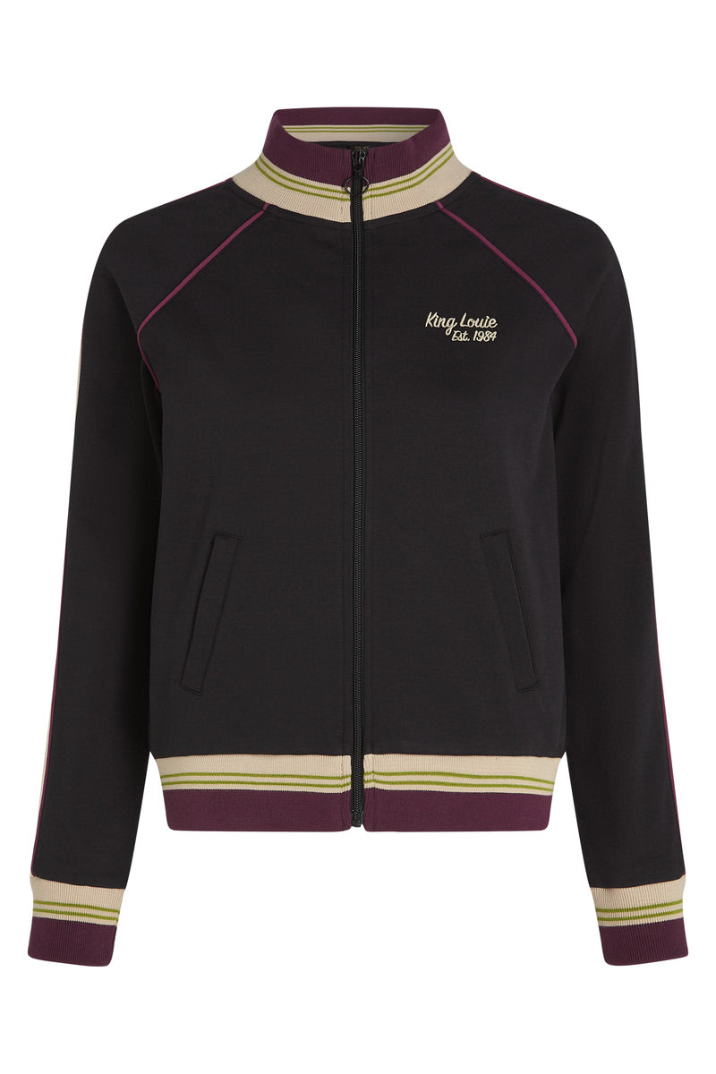 Jacke - Lila Coljack Daytona Sweat - Black