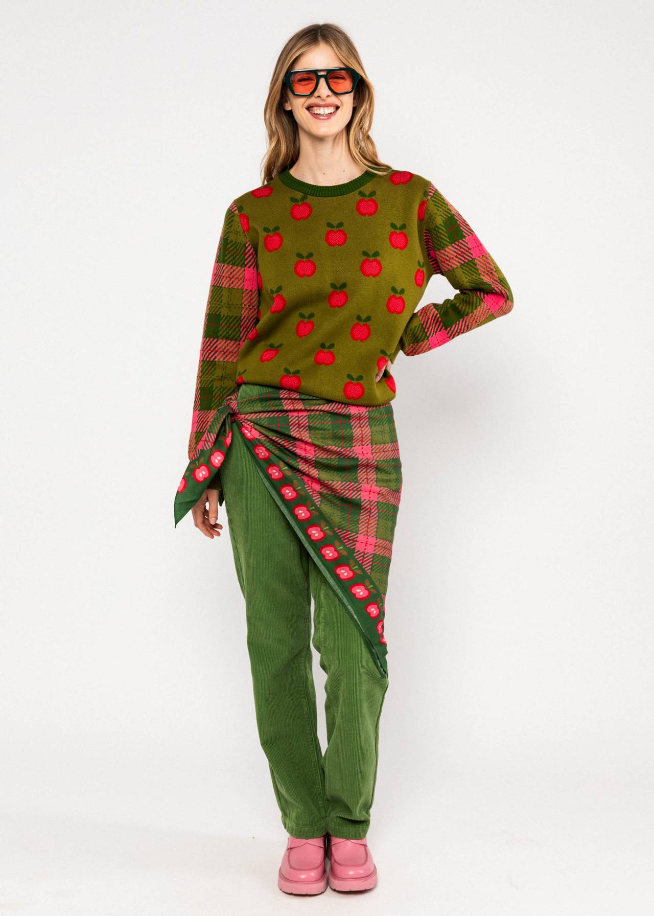 Accessoire - BG Square Twinkle - picnic with apples