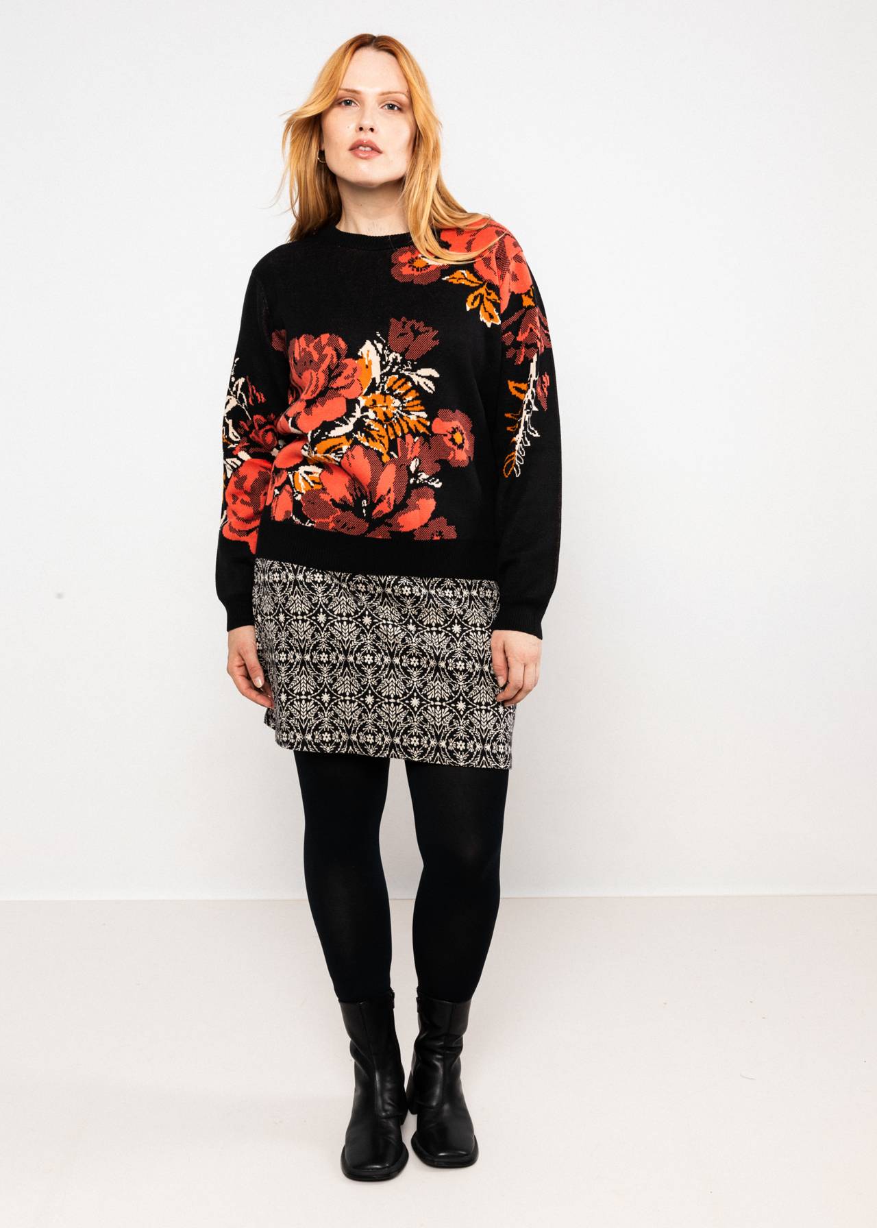 Pullover - Cosy Storyteller - golden flower