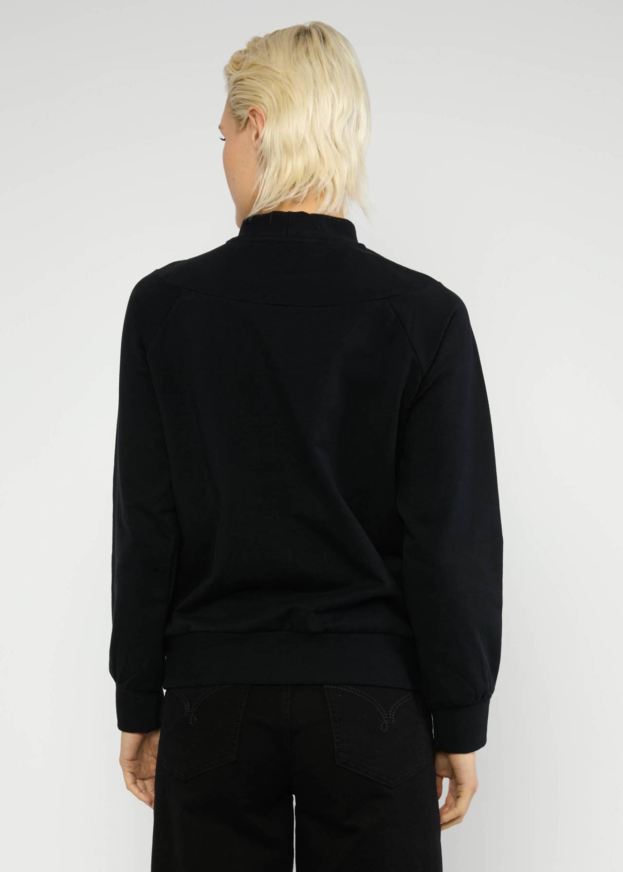 Pullover - Day by Day - back to black