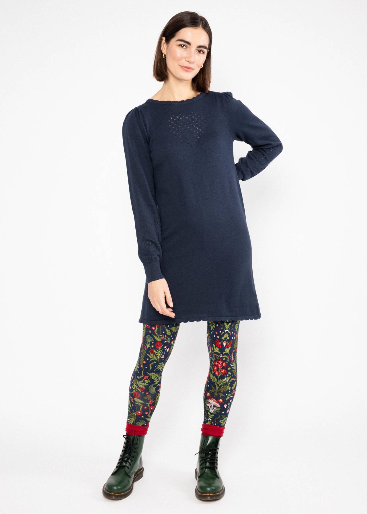 Kleid - Delicious Soul - blue elf knit