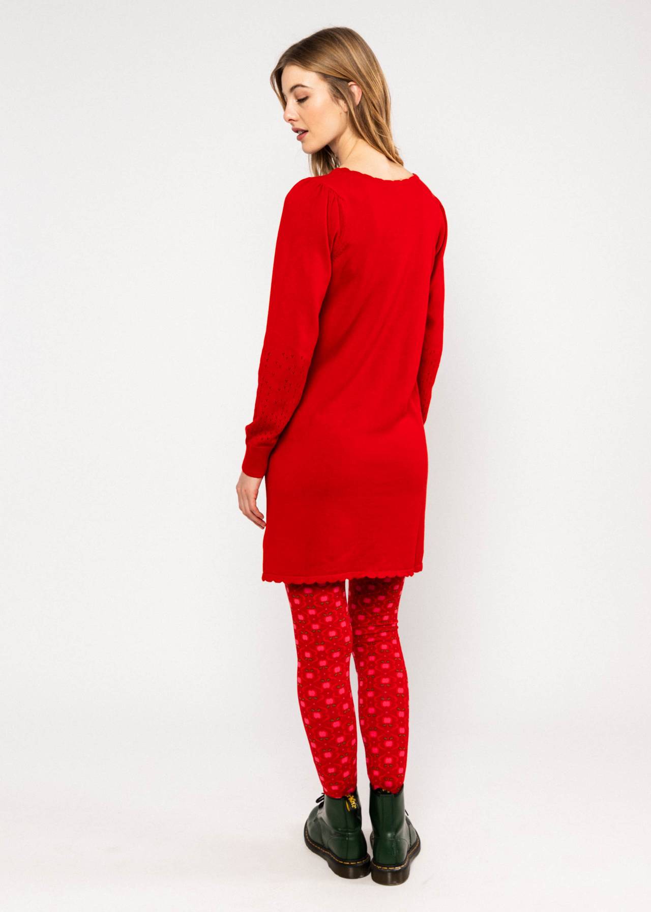 Kleid - Delicious Soul - rosy red dream knit