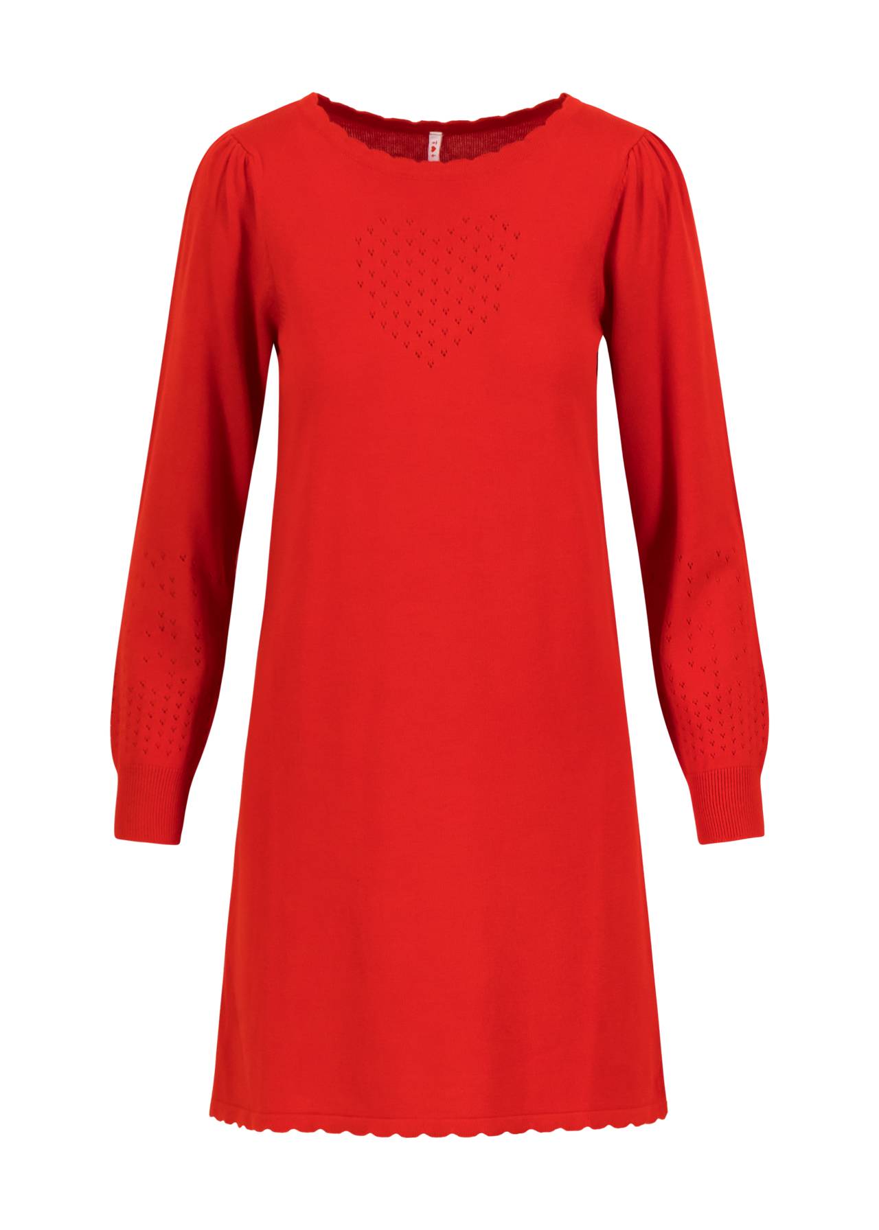 Kleid - Delicious Soul - rosy red dream knit