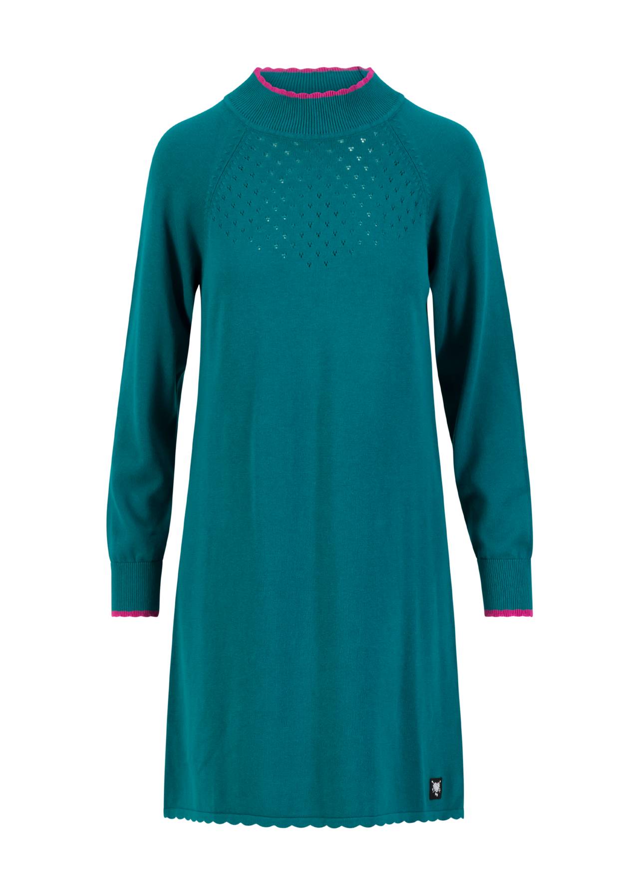 Kleid - Deliciously Easy - shimmering nightlife green