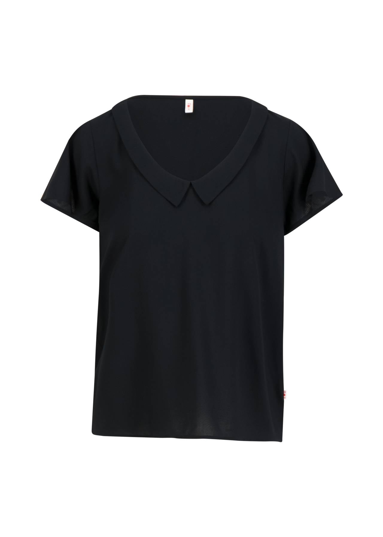 Bluse - Feed the Birds - black brush