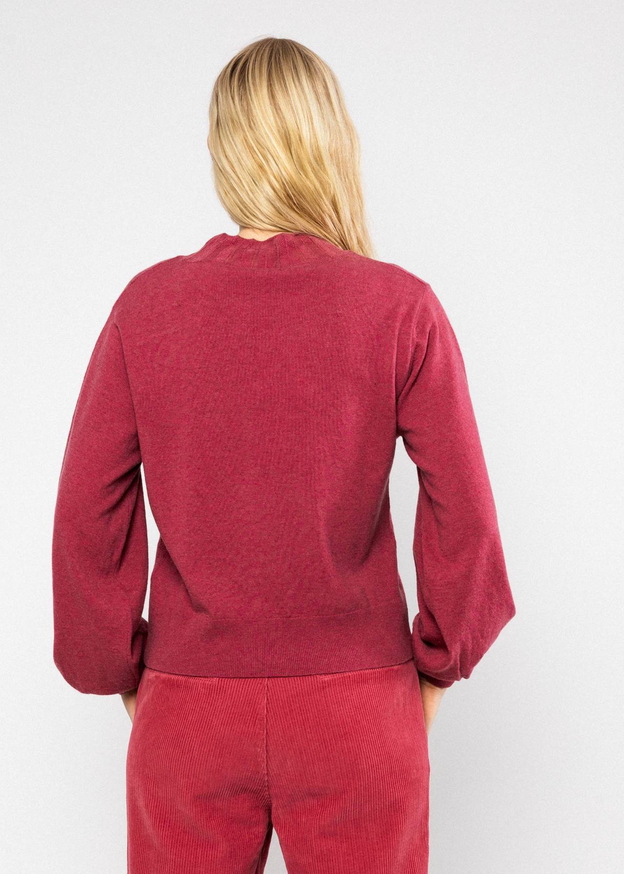 Pullover - Feeling Fancy - dusty bloom melange pink