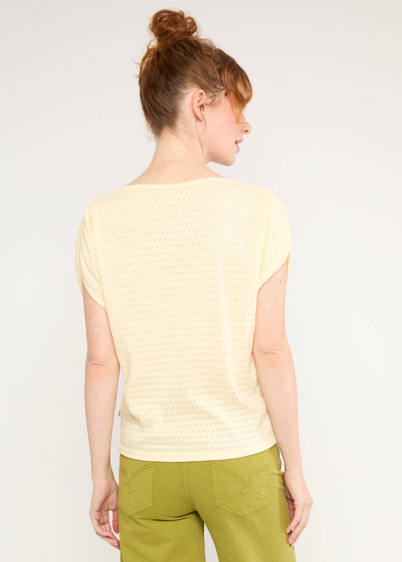 Shirt - kurzarm - Filigree Strong and Easy - cat's paw white