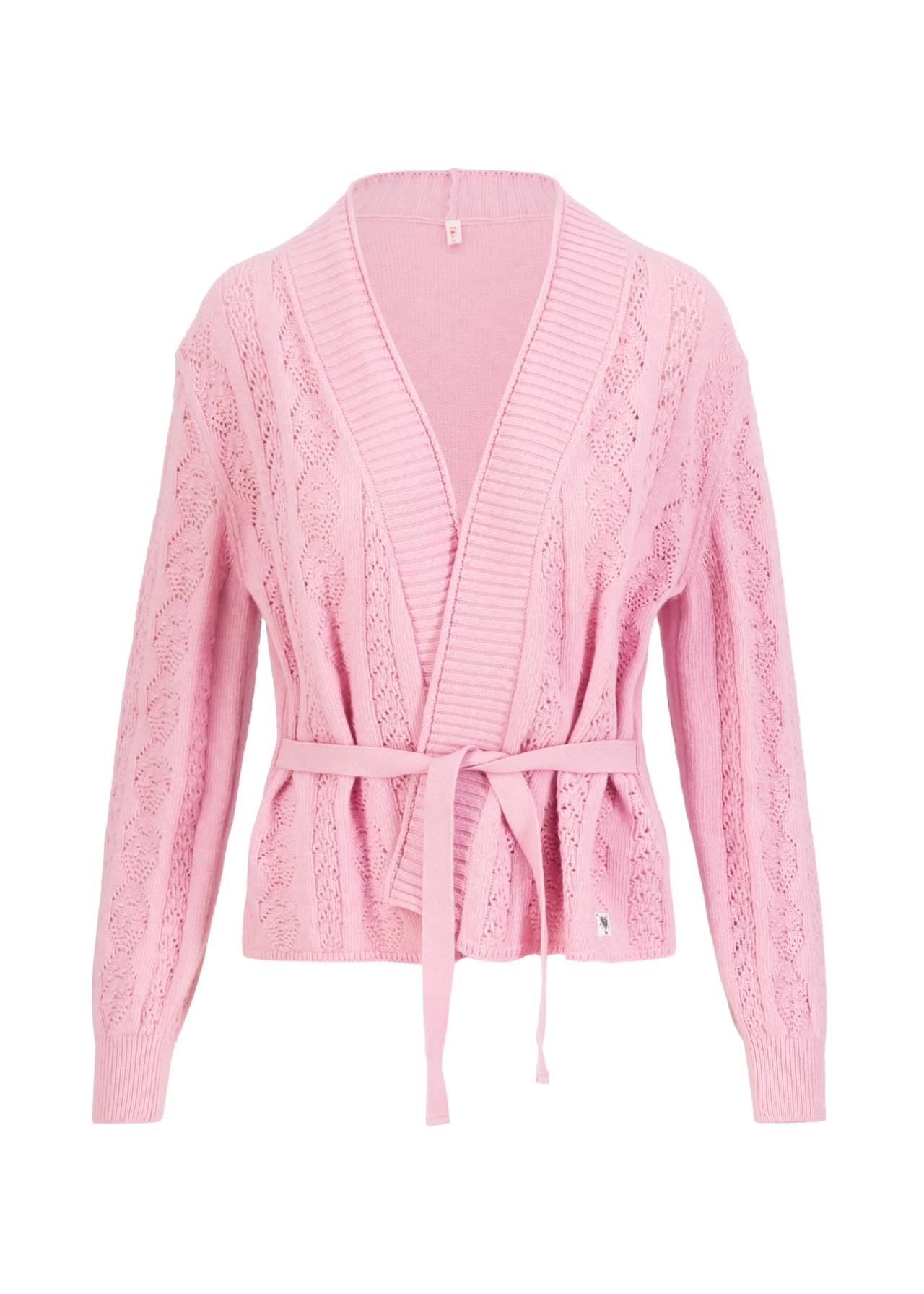 Strickjacke - Fine Craft Cocoon - soft cold pink