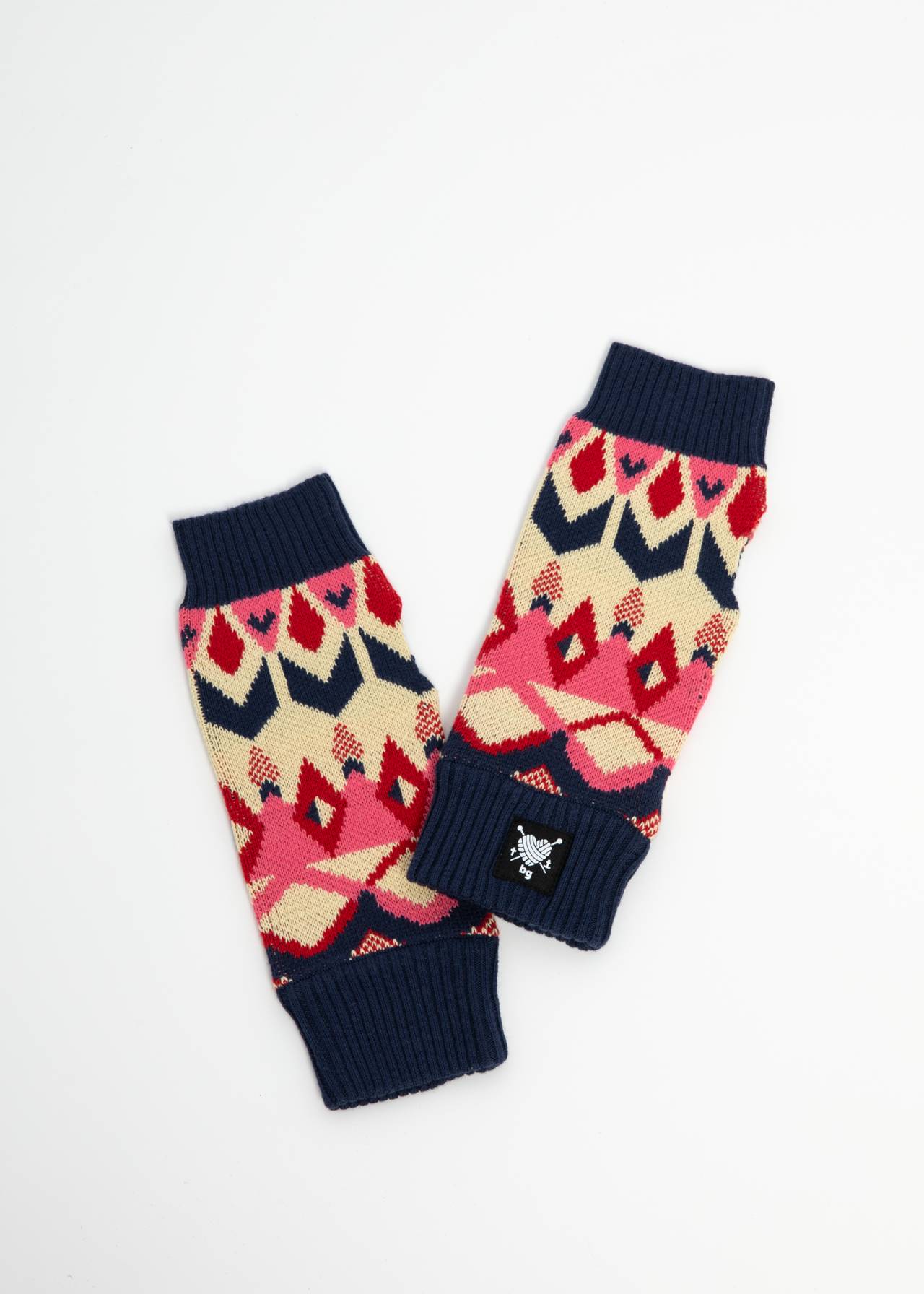 Handschuhe - Hand on Heart - fair isle gloves blue