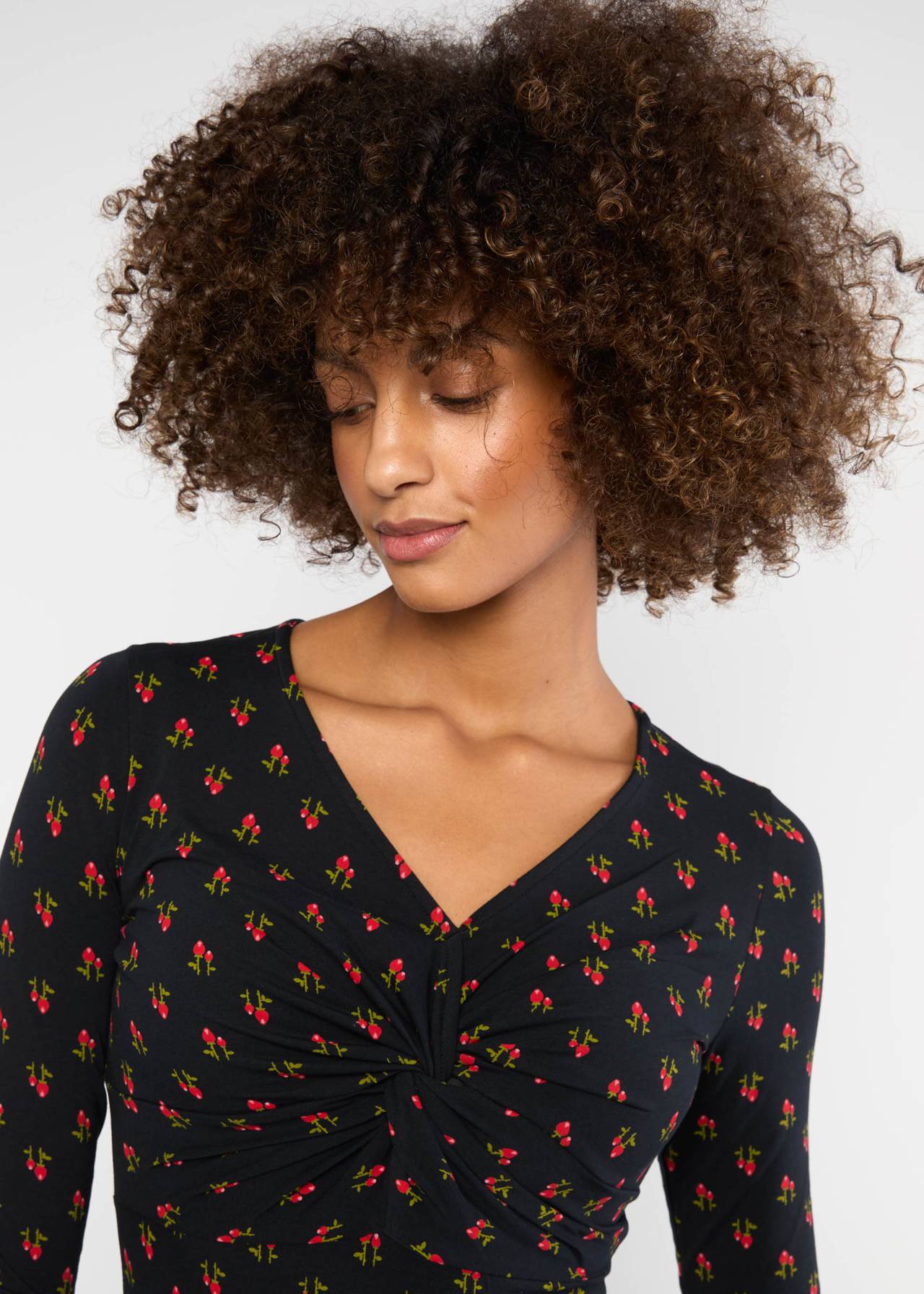 Kleid - Hot Knot - red rosehip