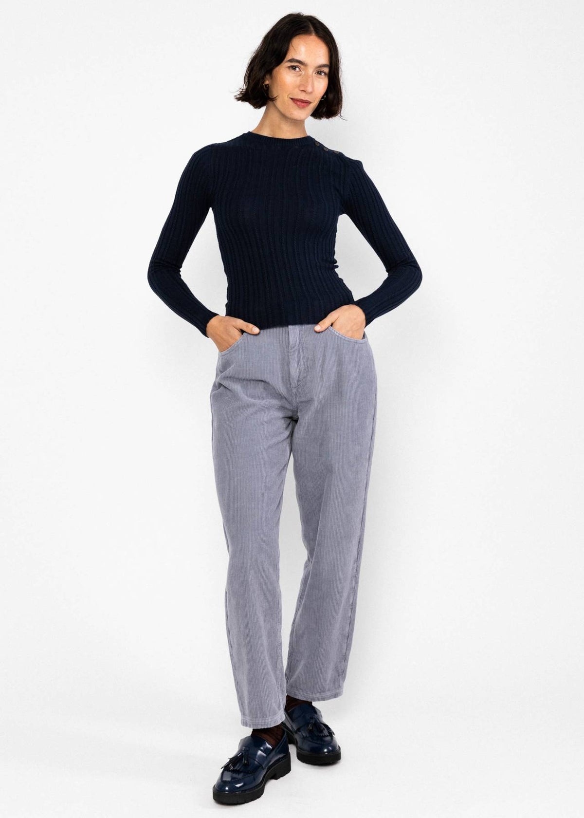 Pullover - Jazz & Chill Crew - blue elf knit