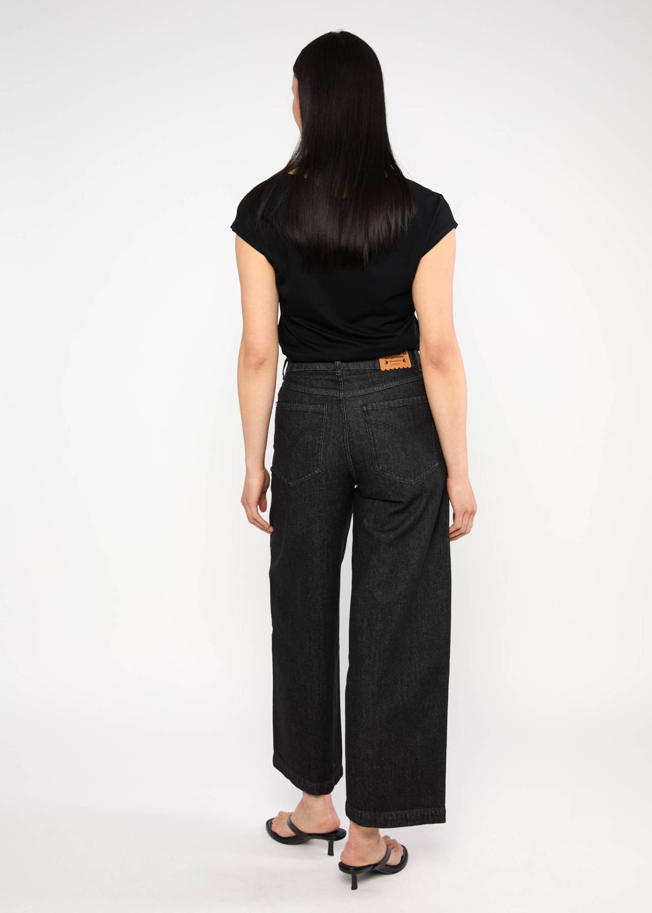 Hose - Lene Lou - midnight ash denim