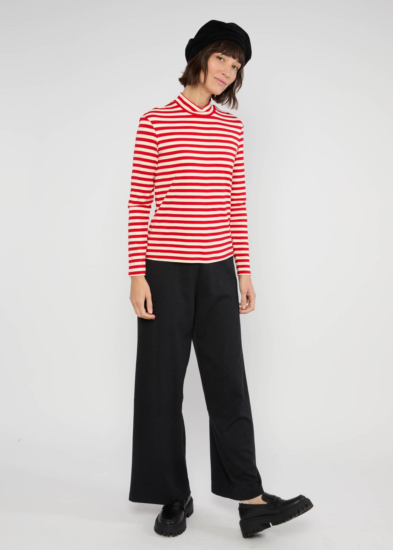 Langarm- Shirt - Lonely Lips Turtle - king of the red stripes