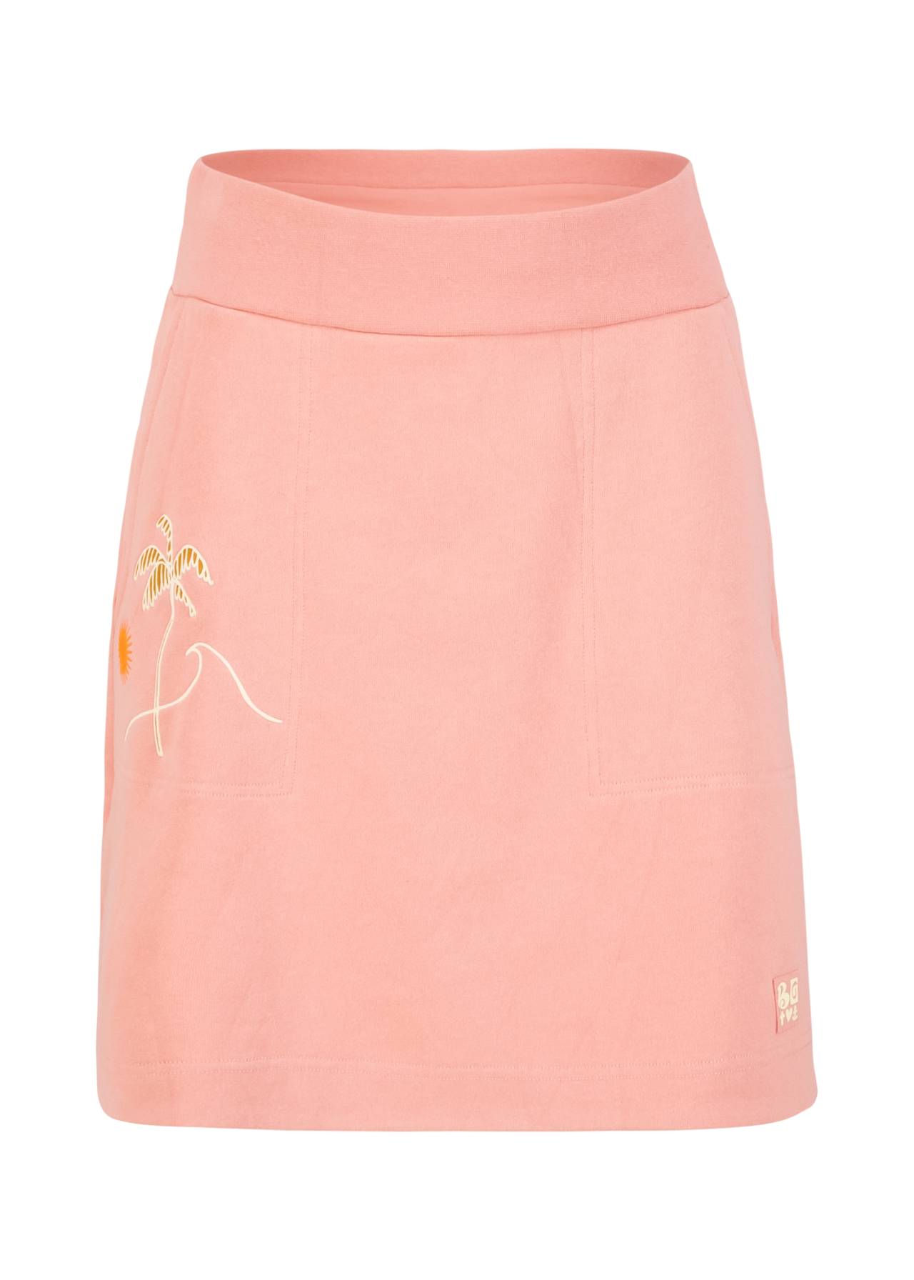 Rock - Lounge Lover - happy beach palms pink