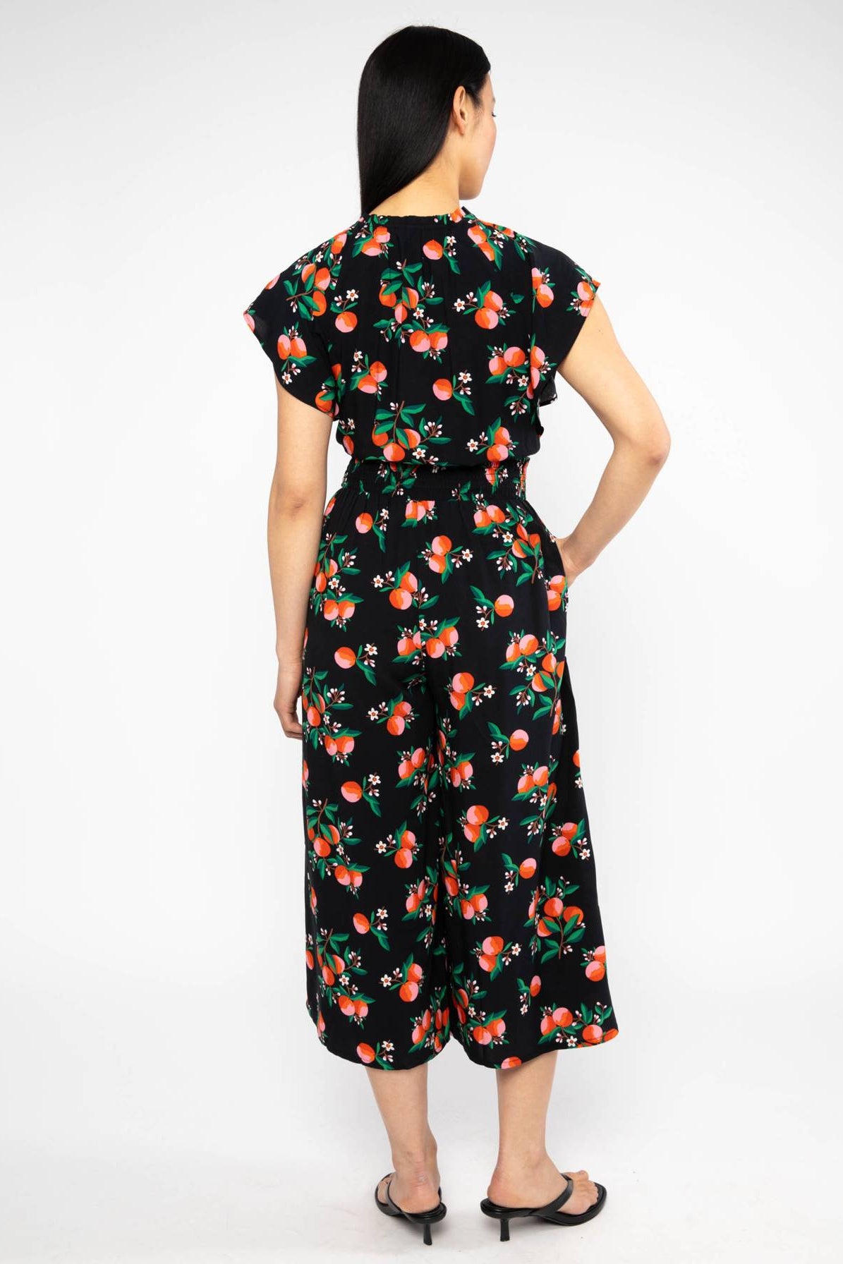 Jumpsuit - Love's Lightest Wings - orange grove