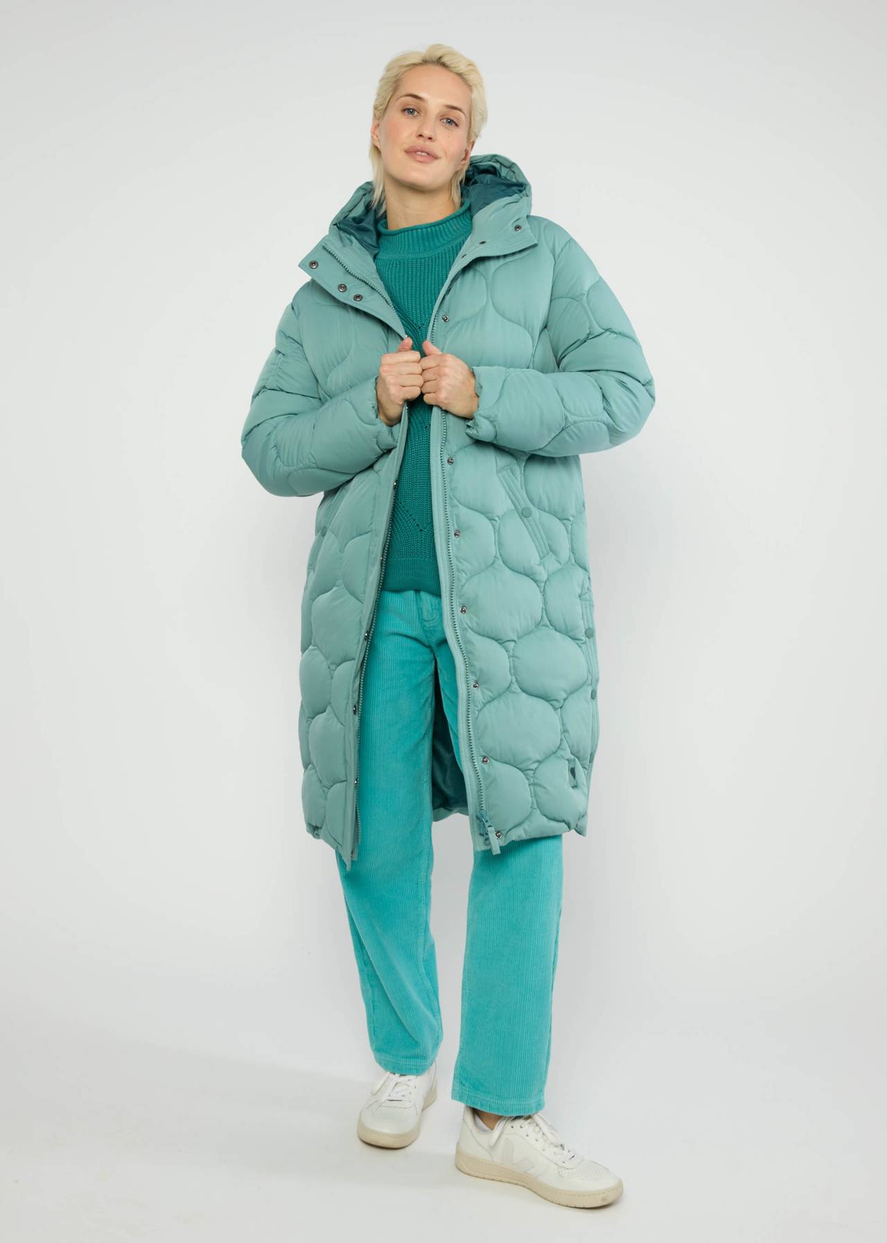 Mantel - No Down Mister - cold retro blue