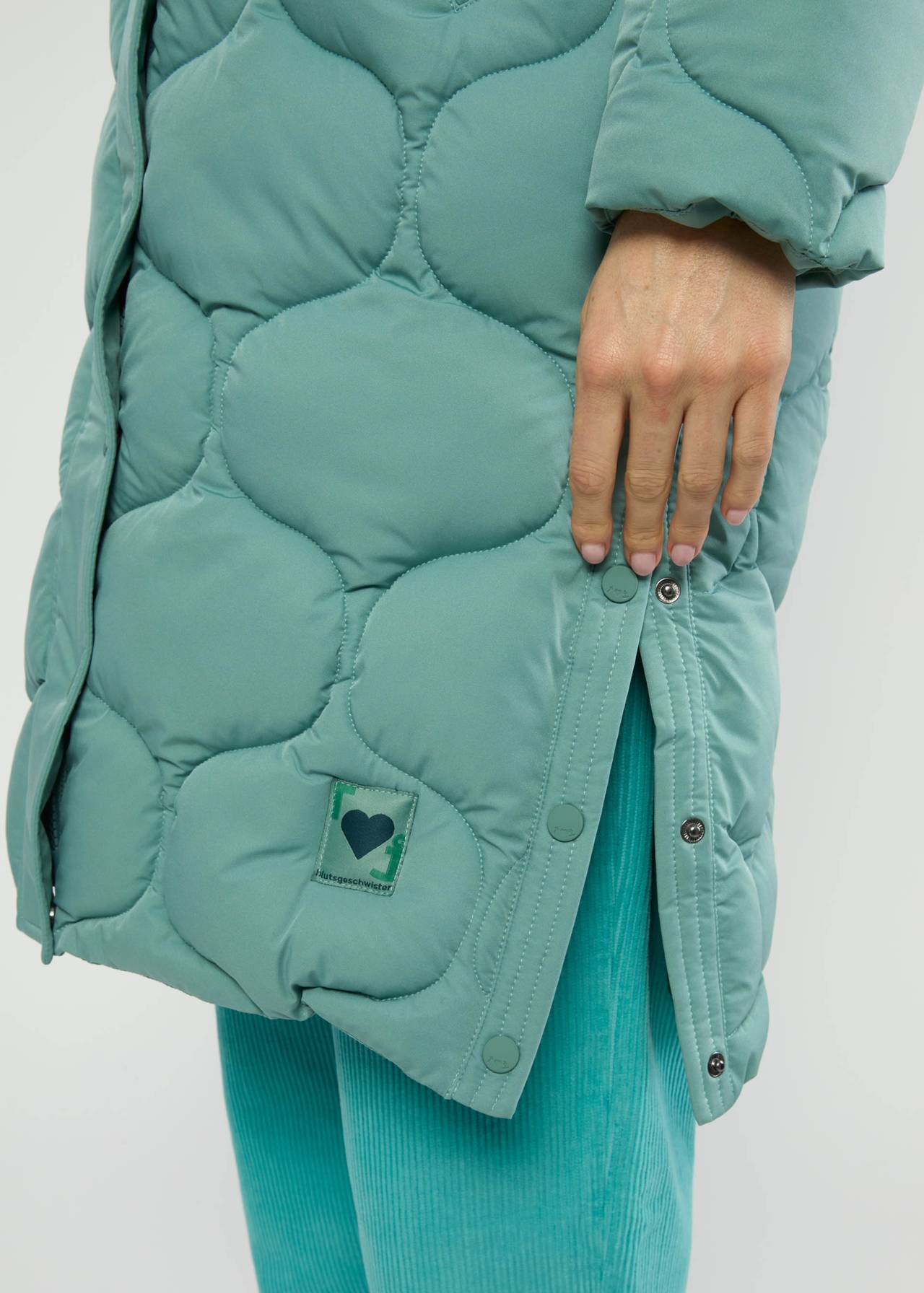 Mantel - No Down Mister - cold retro blue