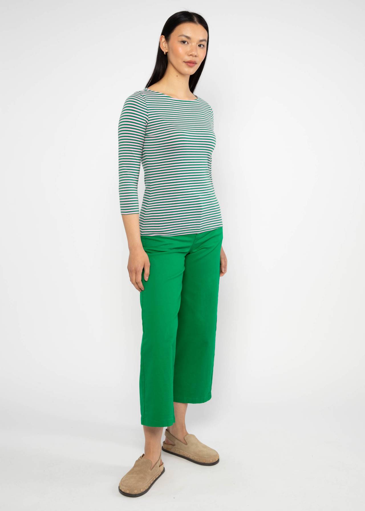 Shirt - langarm - Oh Marine - green viva el sol! stripe
