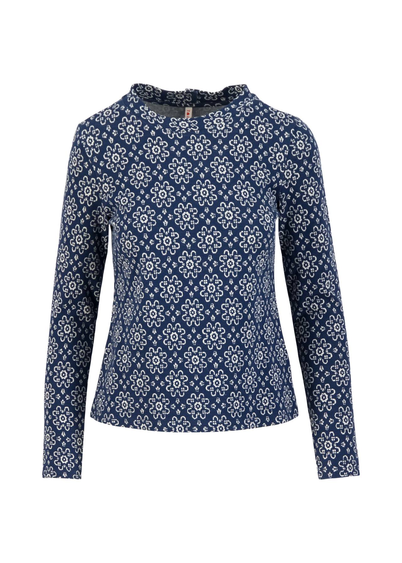 Shirt - langarm - langarm - langarm - Safe and Warm Turtle - alpine rose jacquard