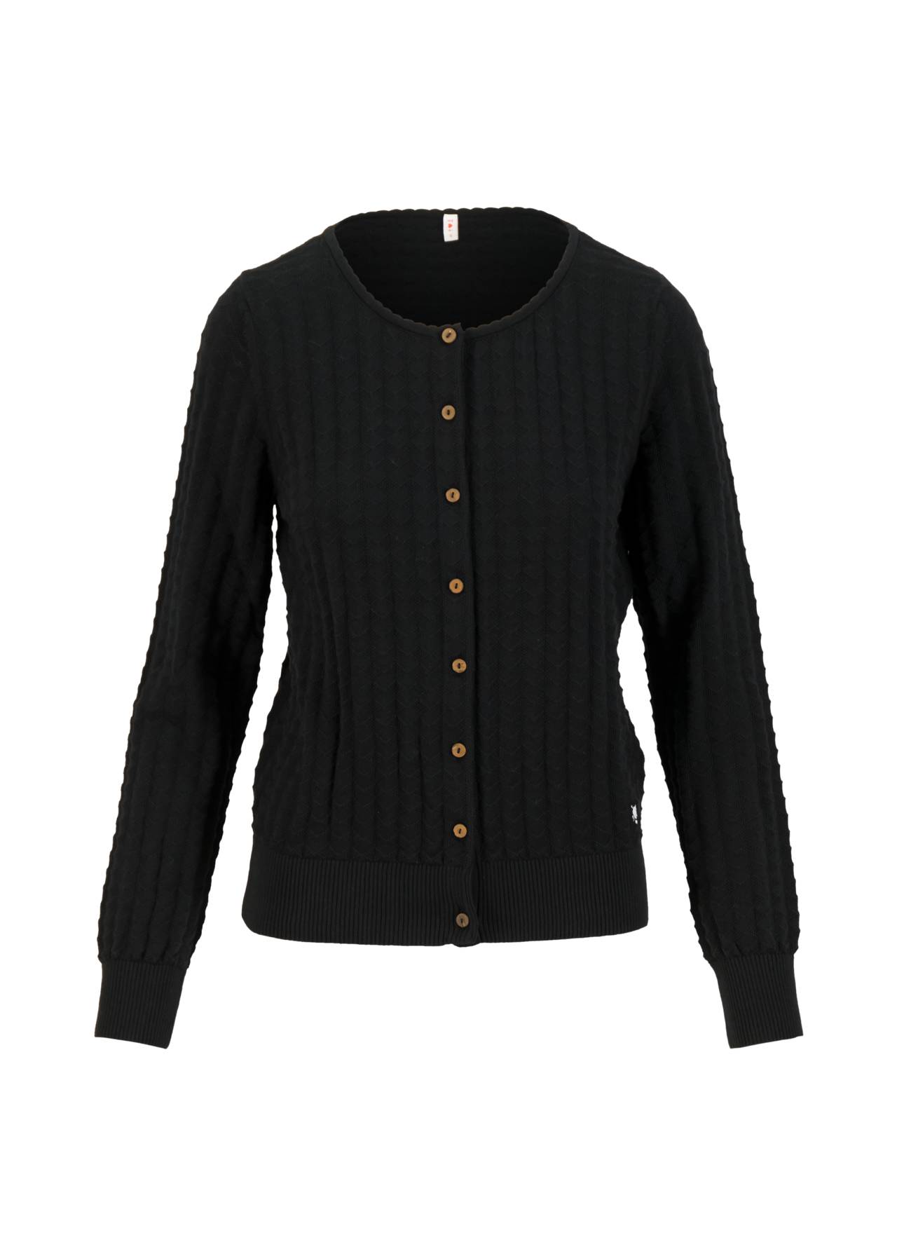Strickjacke - Save the Brave - boogie black knit