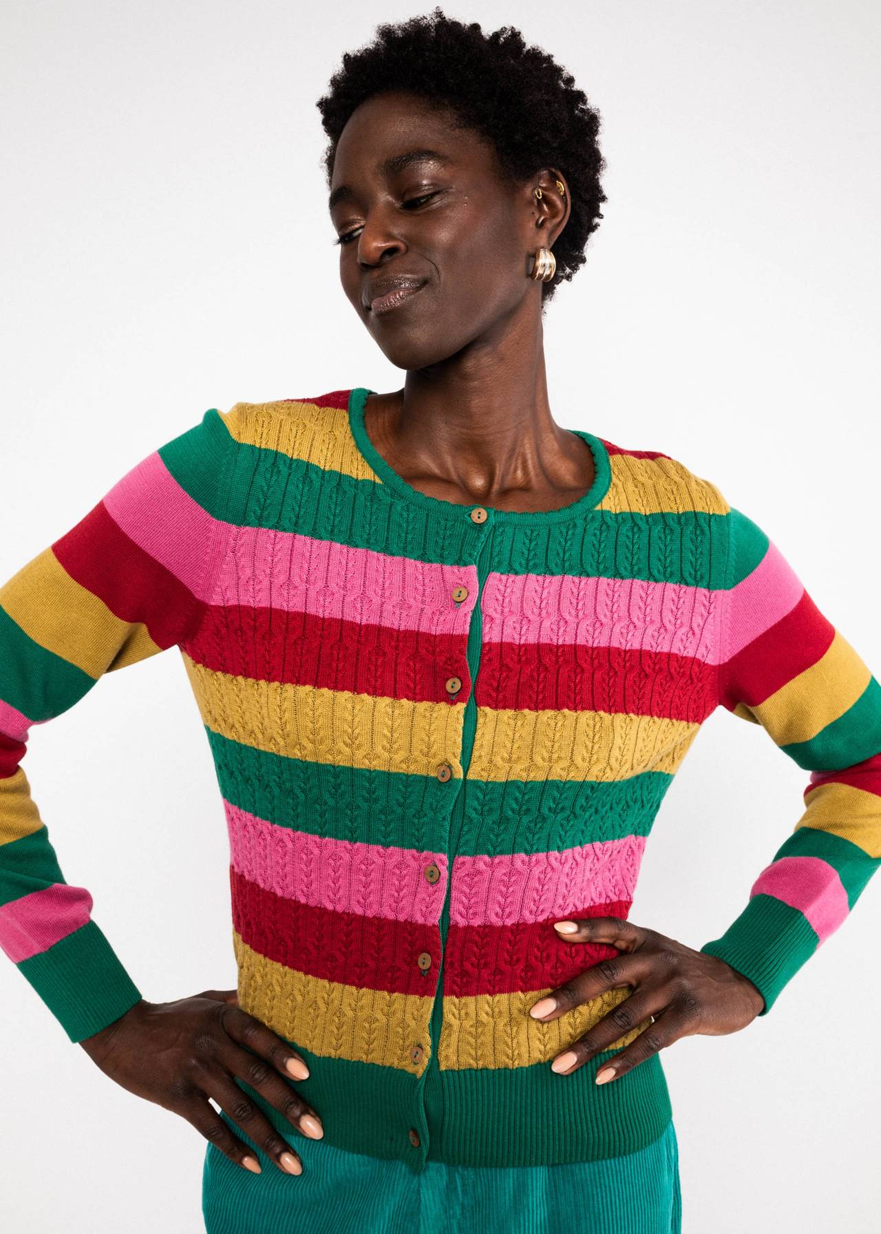 Strickjacke - Save the Brave Candy - little party stripe knit