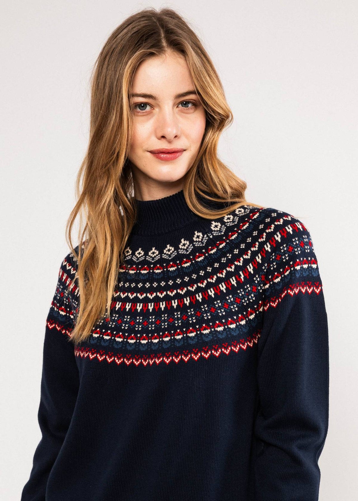 Kleid - Scandi Woods - knitted memories blue
