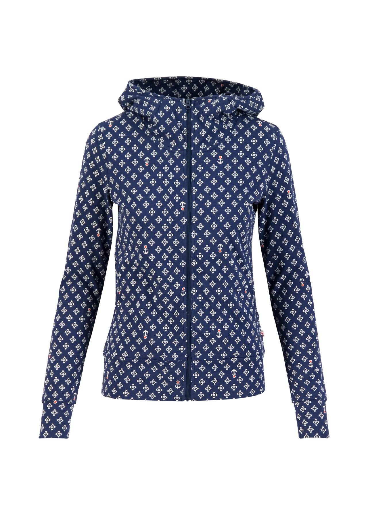 Jacke - Scuba Duba zip up - cute little anchor