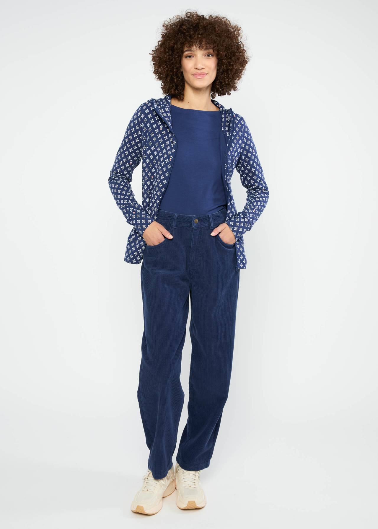 Jacke - Scuba Duba zip up - cute little anchor