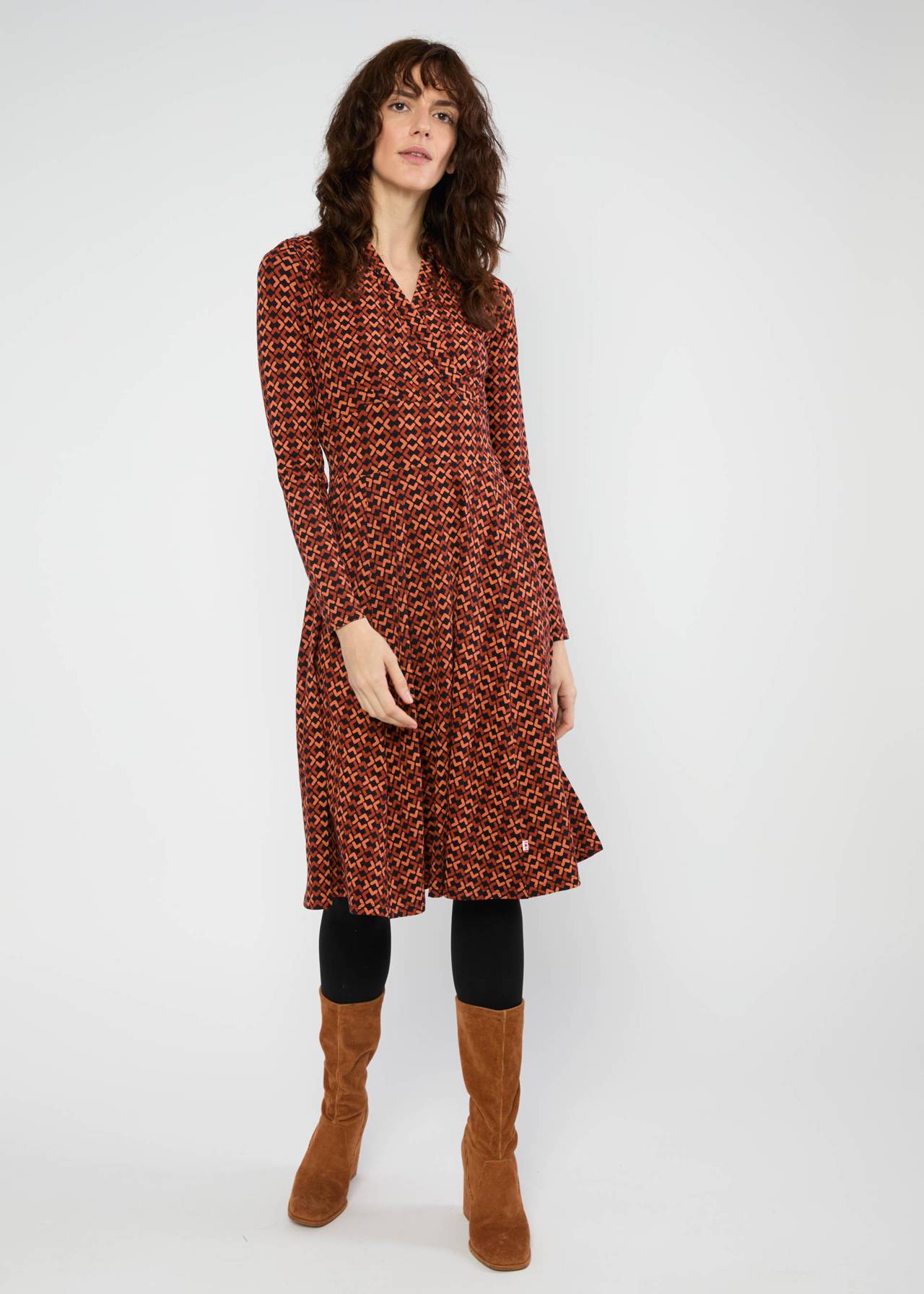 Kleid - Shalala Tralala Shawl - jungle morning glory