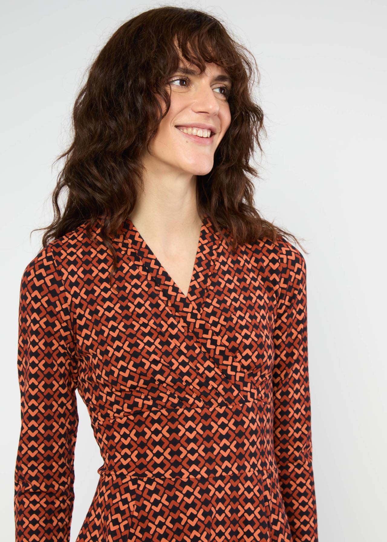 Kleid - Shalala Tralala Shawl - jungle morning glory