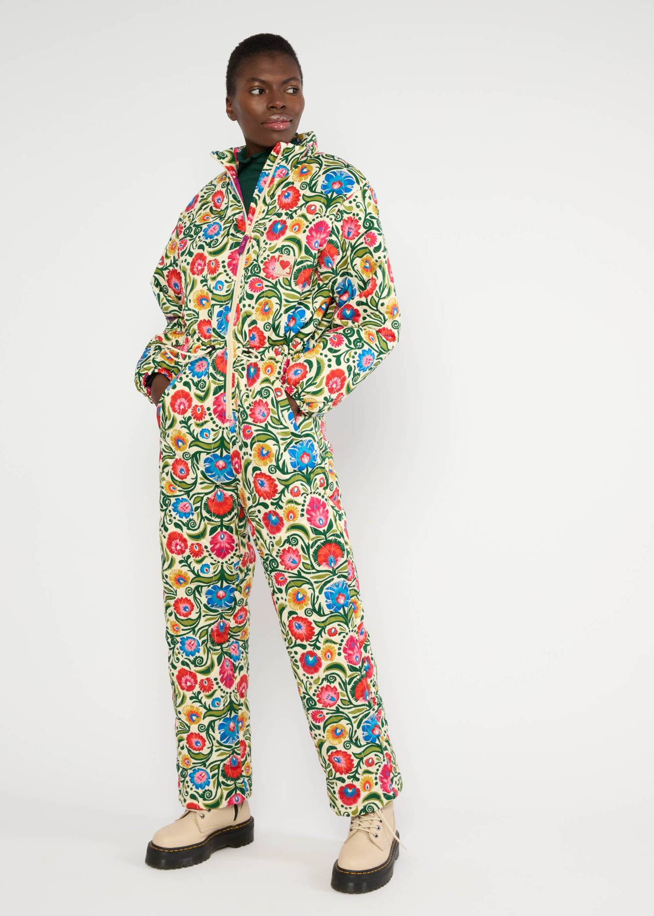 Jumpsuite - Snowerall - folklore feeling