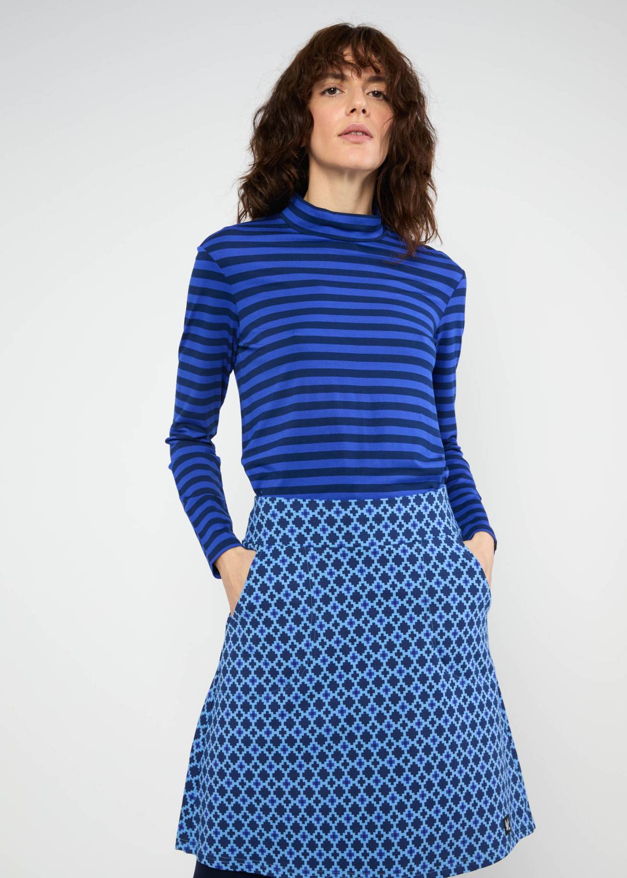 Rock - Sports Lover - quilted blue dream