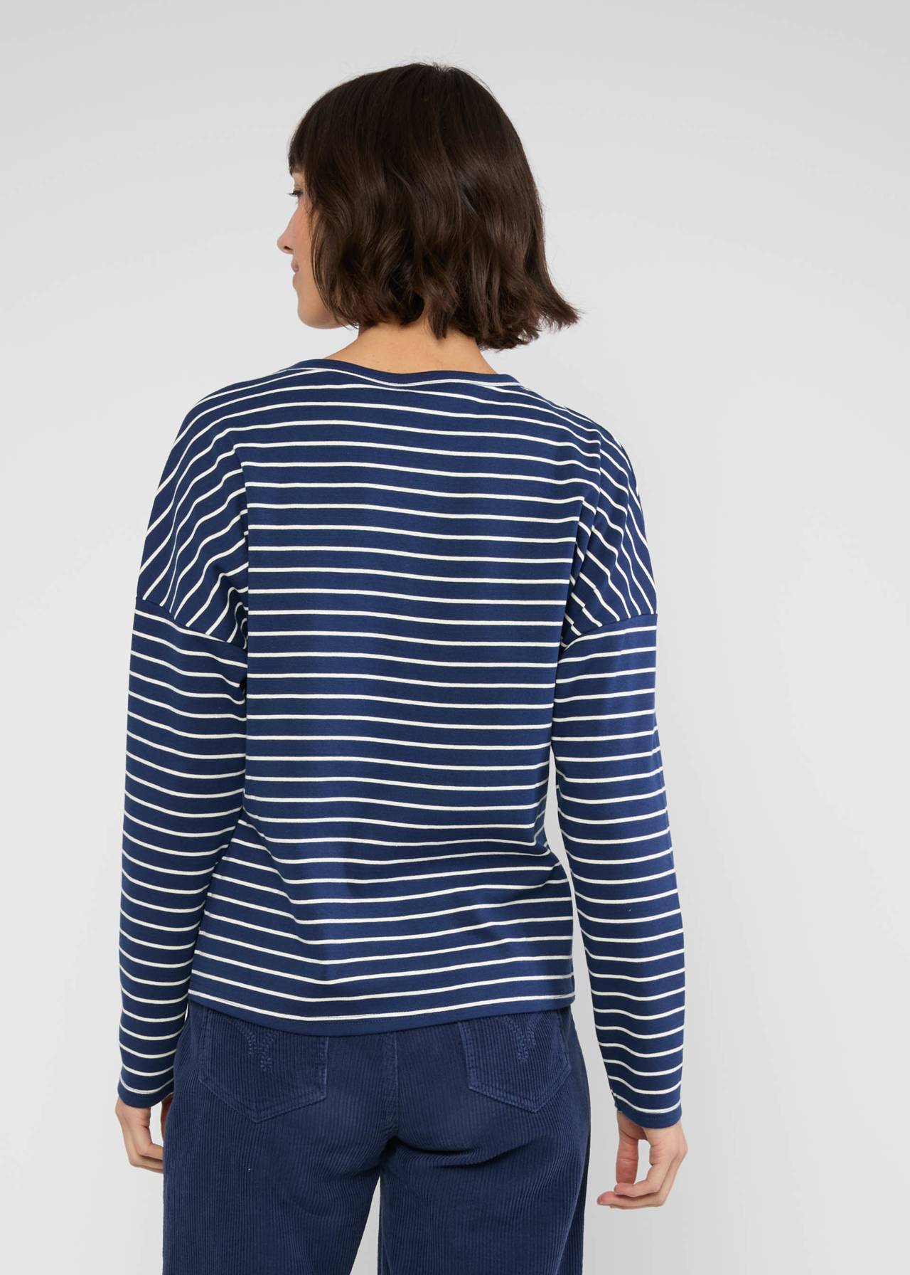 Shirt - langarm - langarm - langarm - Stereo Rainbow Crew - ahoy, sailor blue stripes