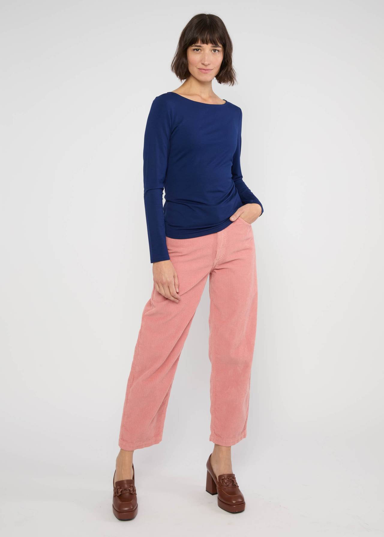 Langarm- Shirt - Sweet Sailorette - iconic dark blue