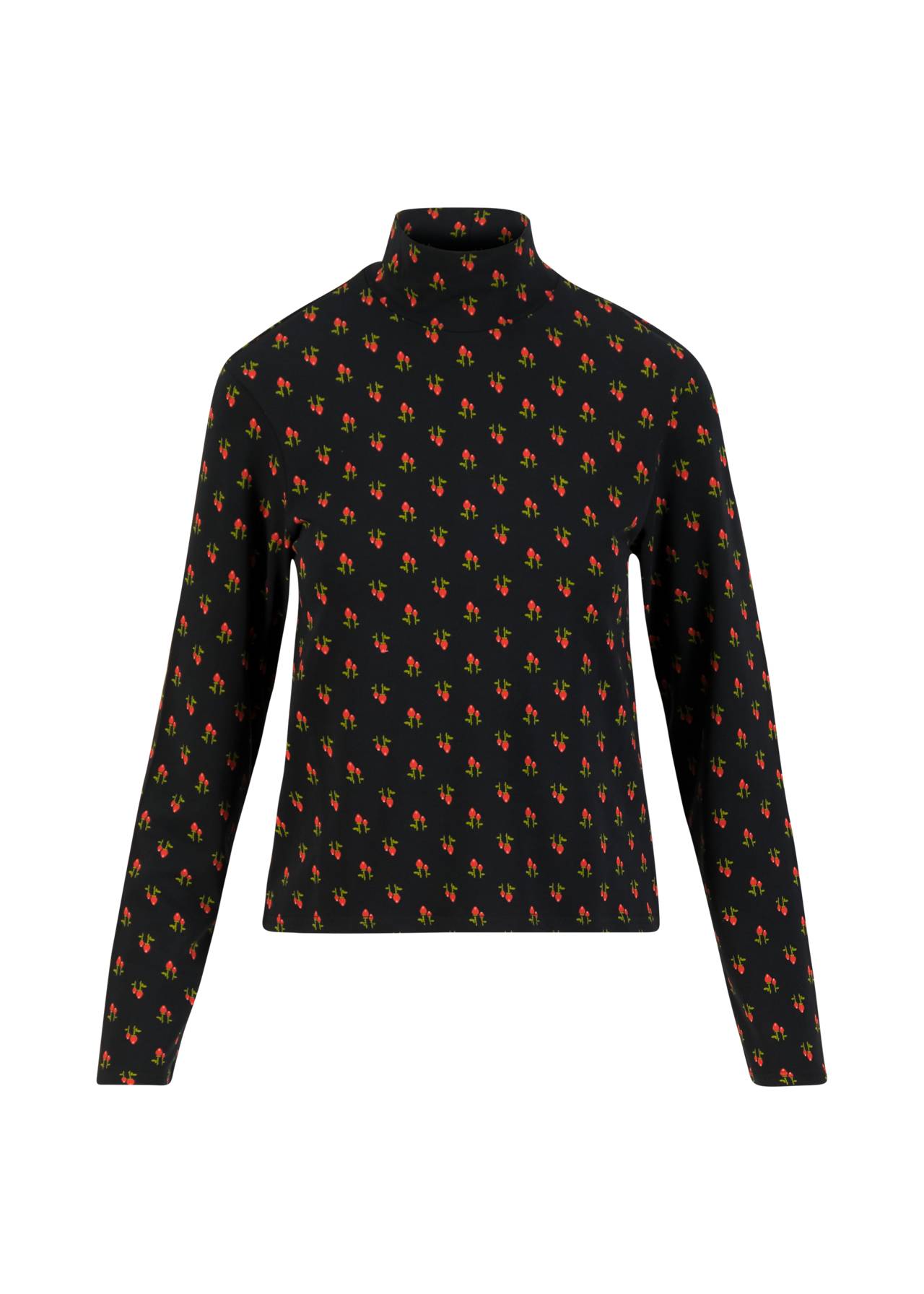 Langarm- Shirt - The Ease of Release - red rosehip