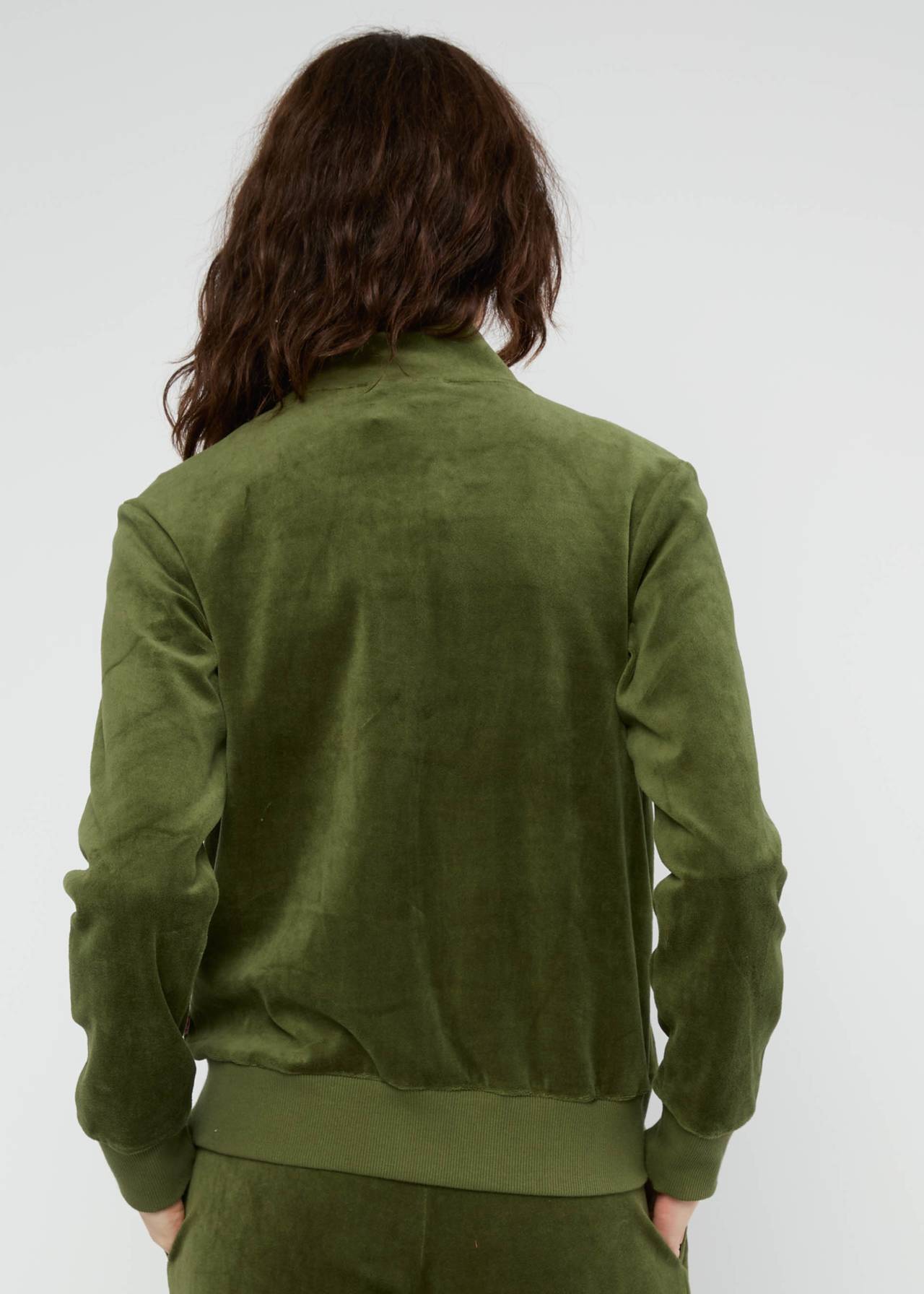 Jacke - Velvet Harmony Bomber - shades of green