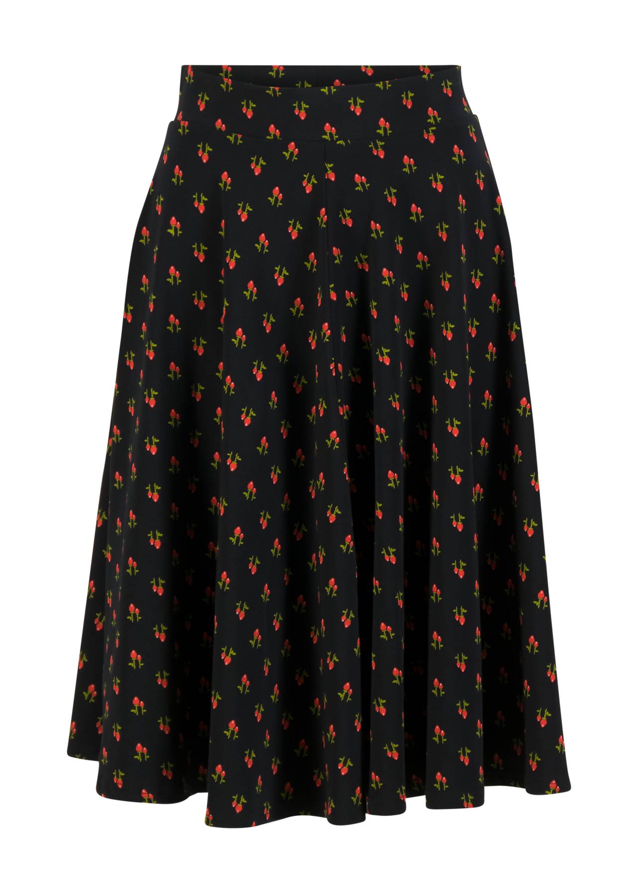 Rock - Wooden Heart Circular - red rosehip