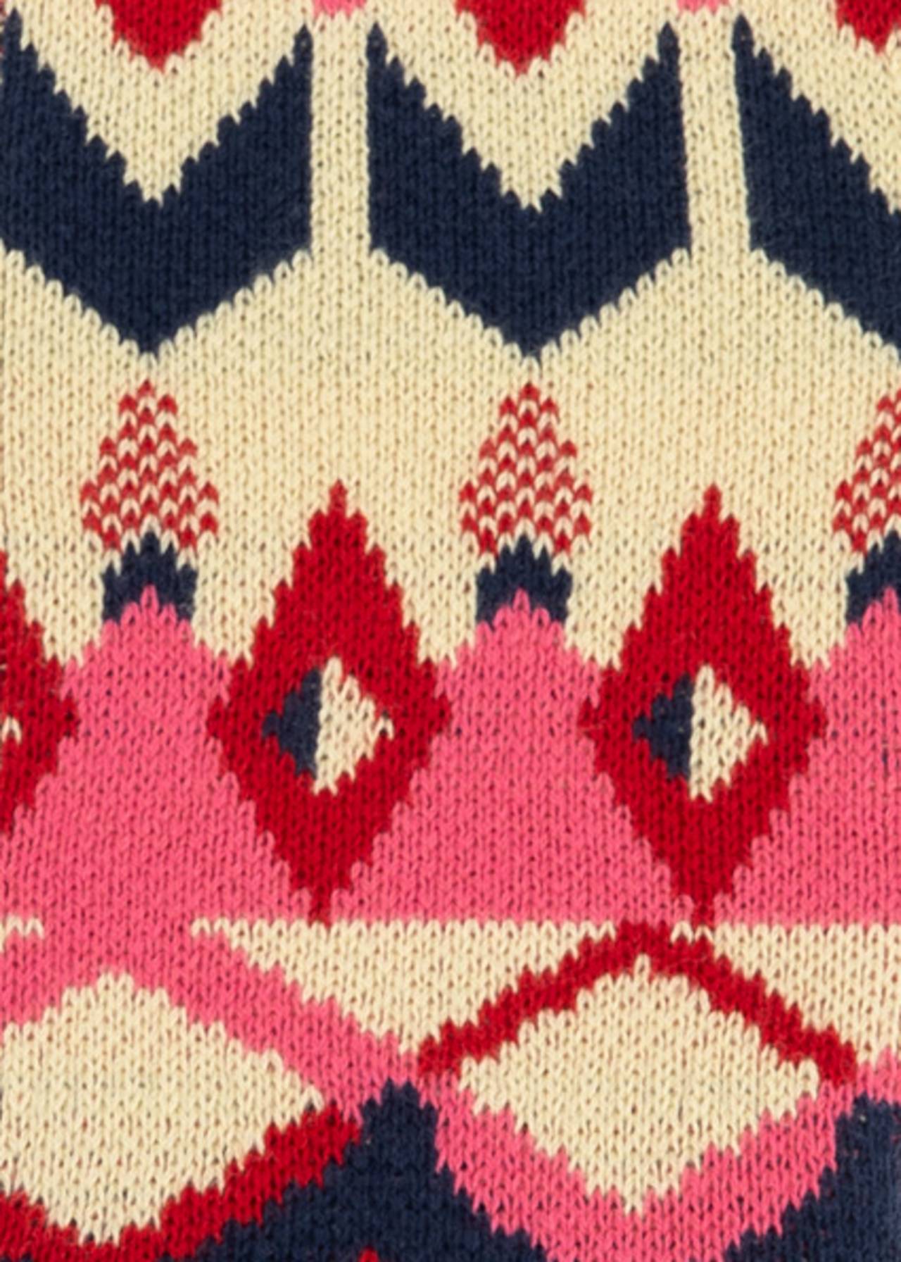 Handschuhe - Hand on Heart - fair isle gloves blue