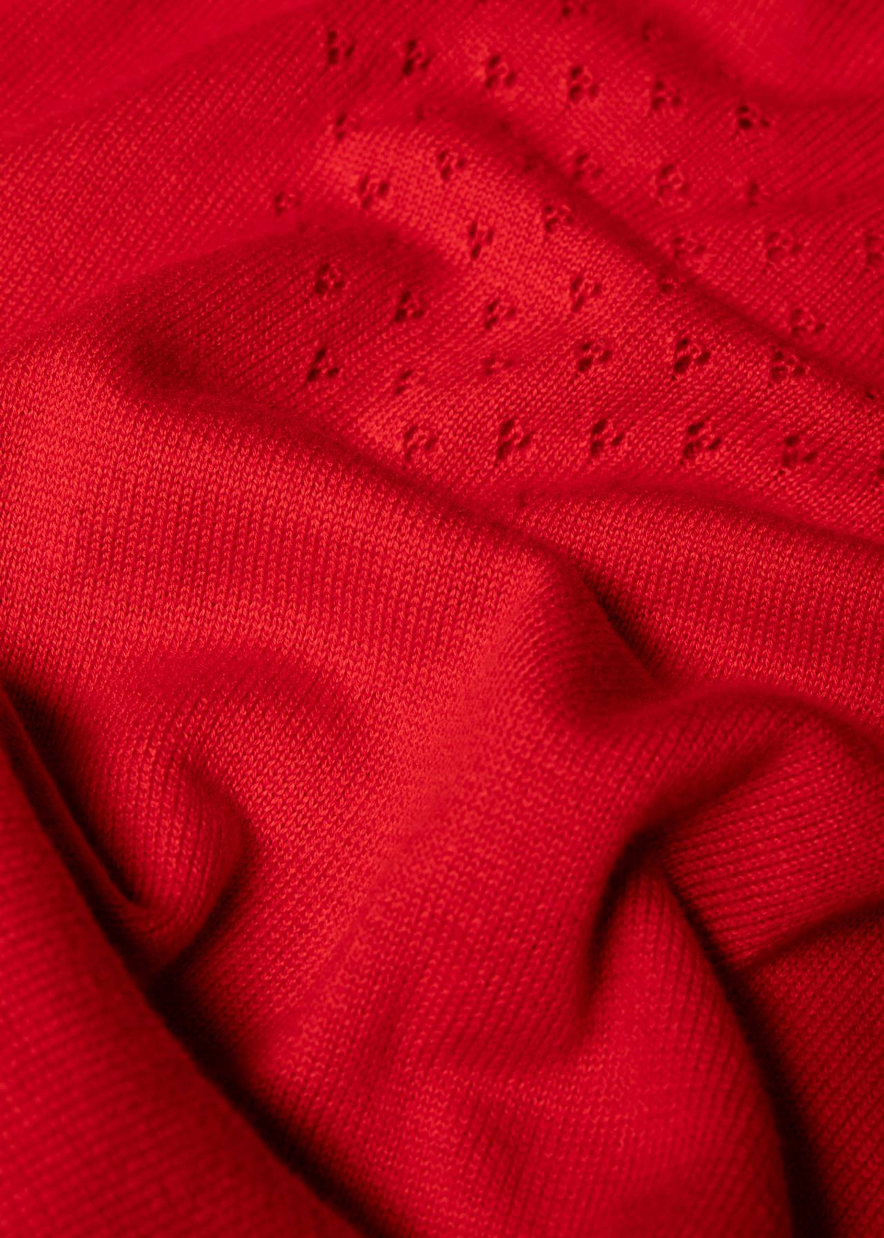 Kleid - Delicious Soul - rosy red dream knit