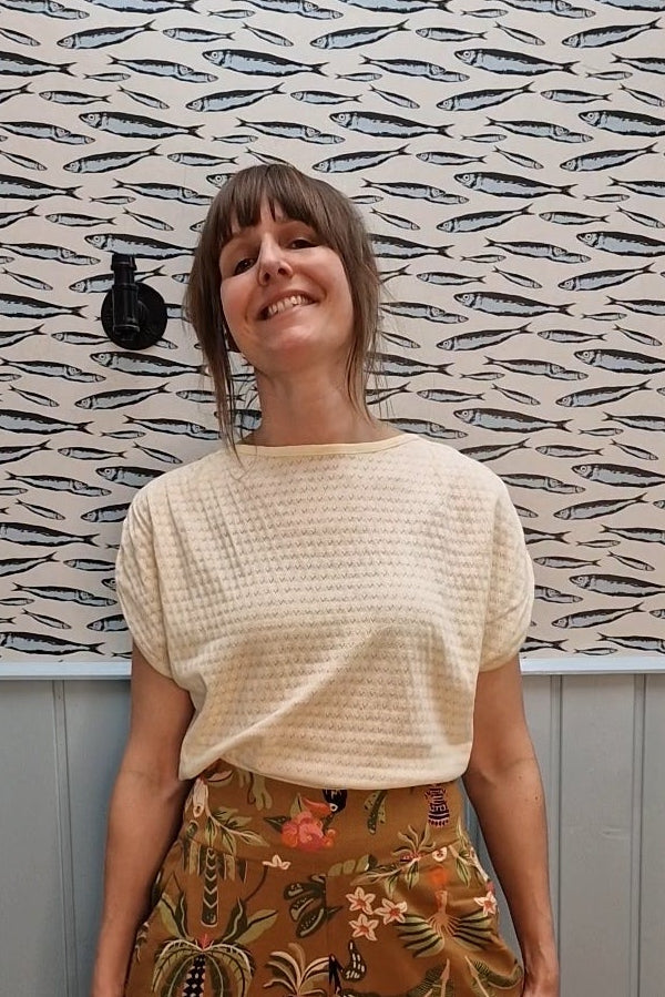 Shirt - kurzarm - Filigree Strong and Easy - cat's paw white