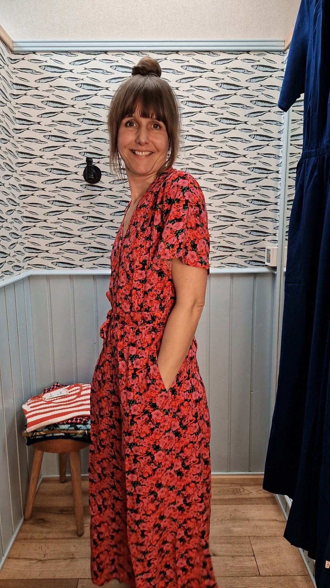 Jumpsuit - Charming Steps - bed of primroses