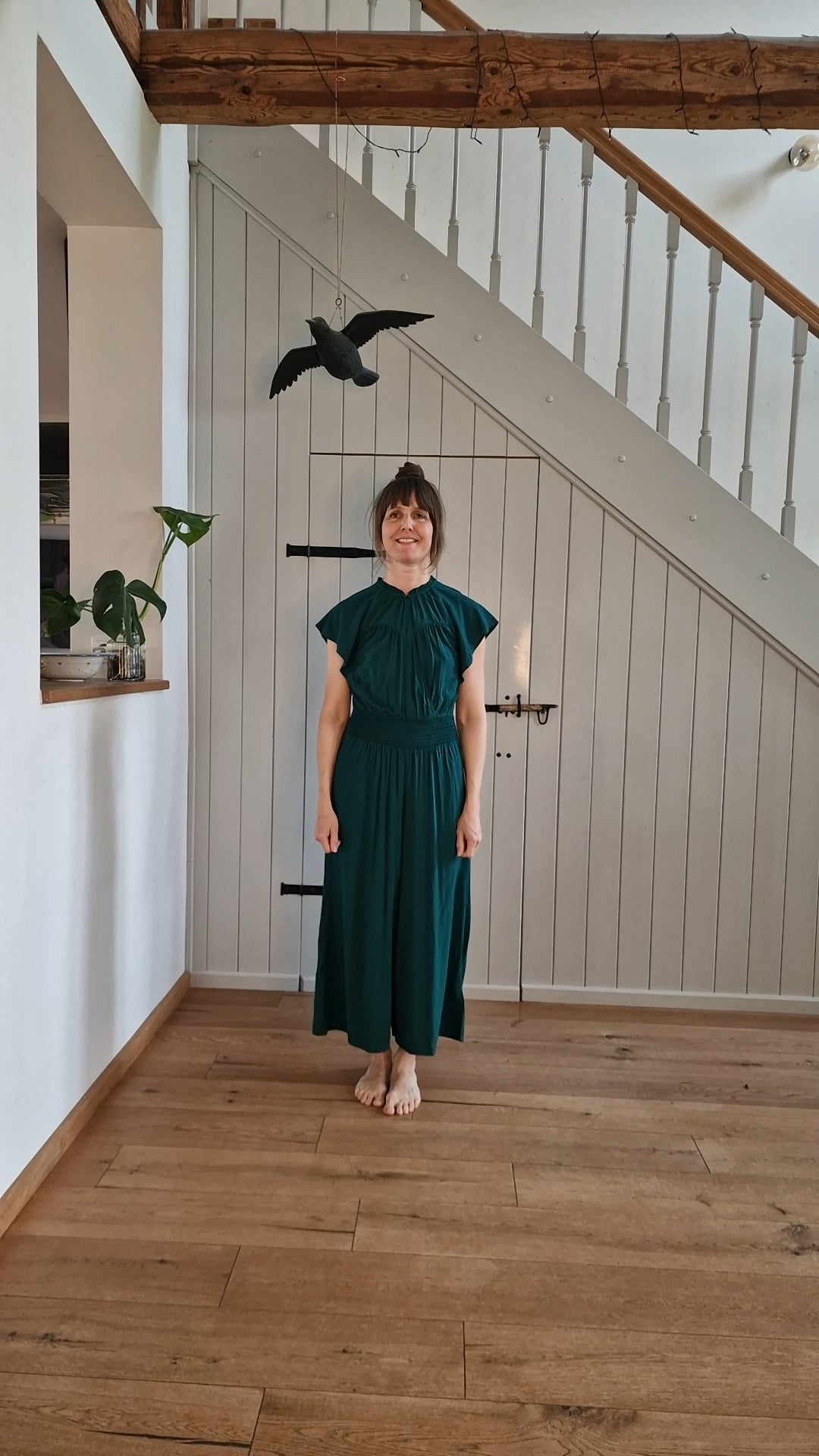 Jumpsuit - Love's Lightest Wings - green holiday feeling