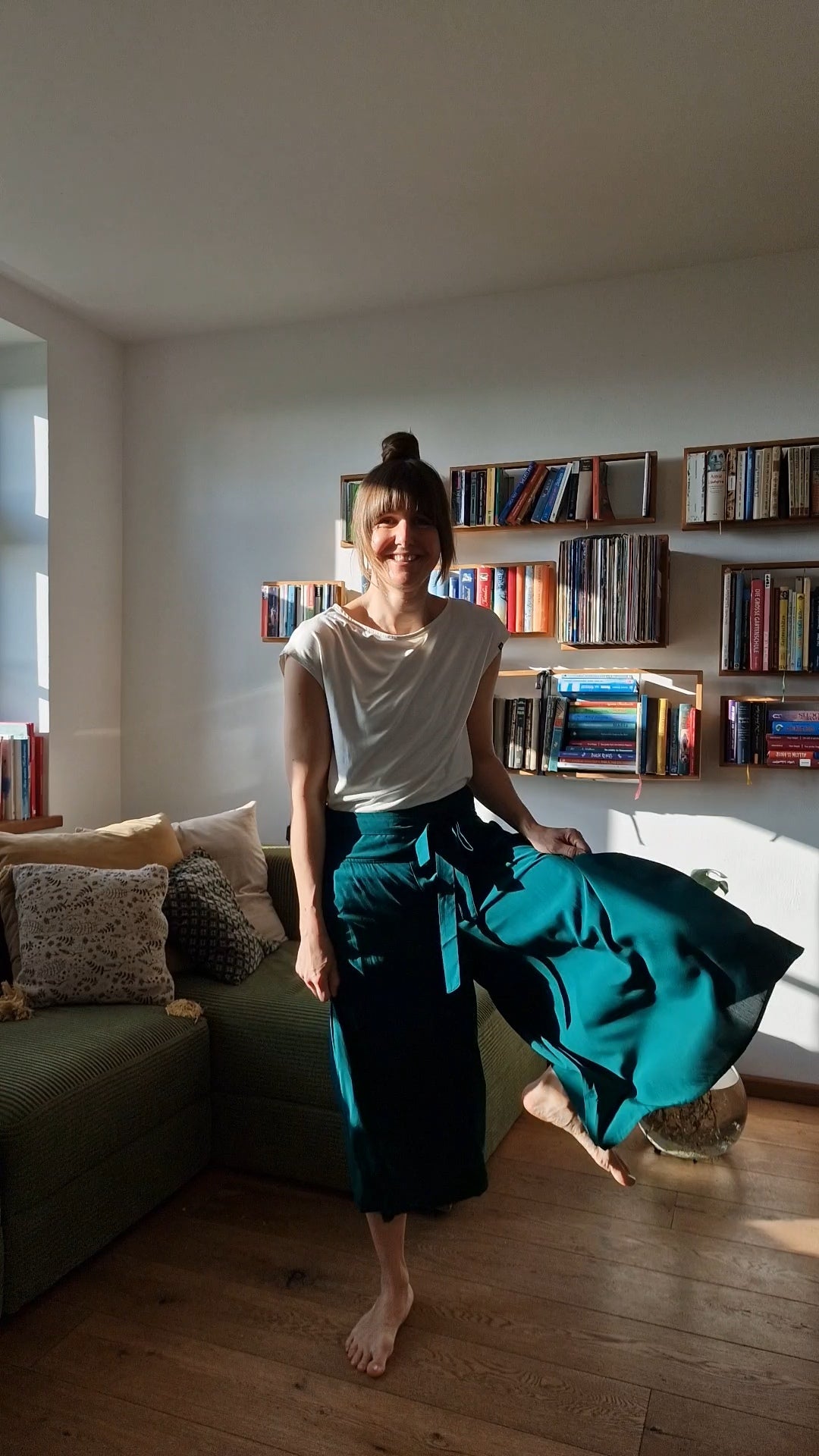 Hose - Flotte Culottes - green holiday feeling
