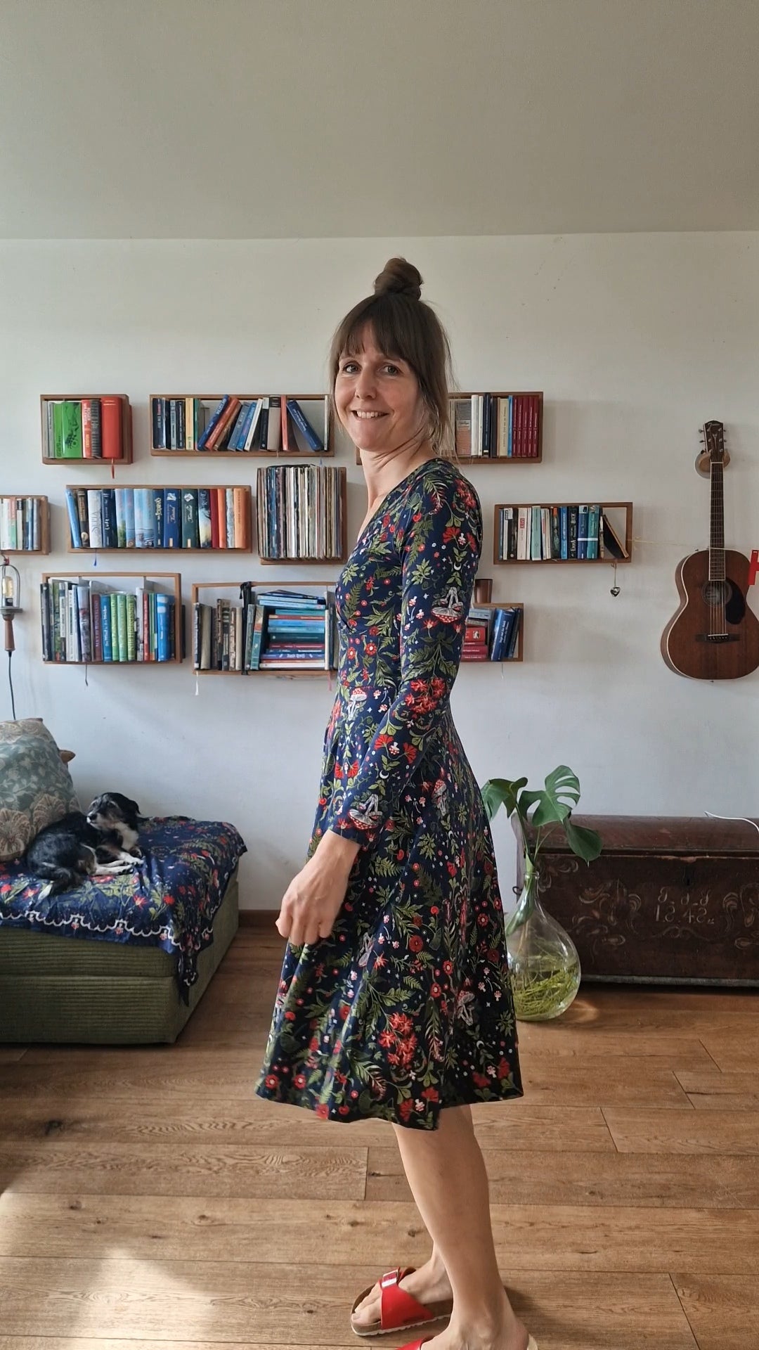 Kleid - Shalala Tralala - dreamy mushroom carpet
