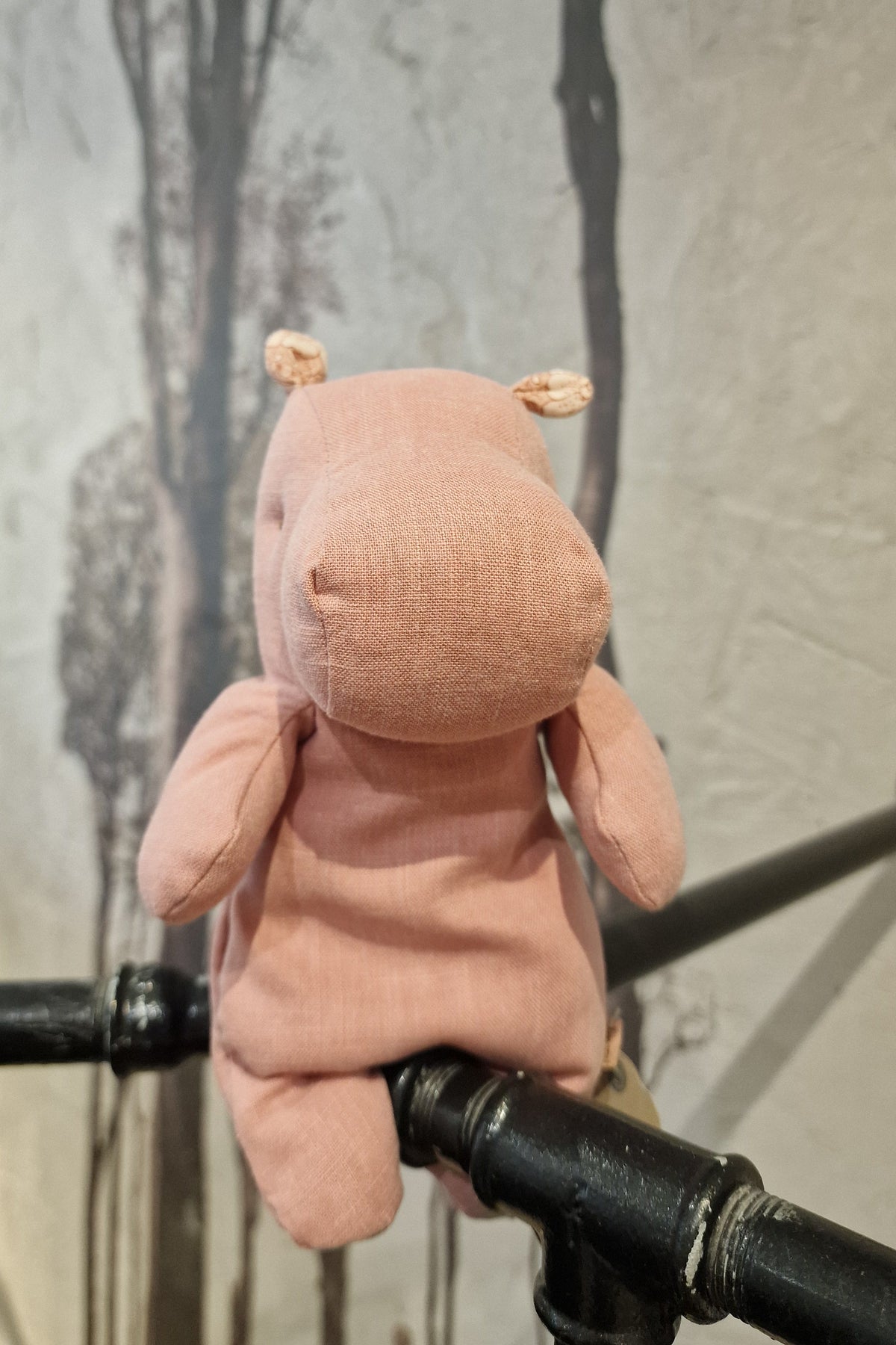 Kuscheltier - Safari Friends - Hippo - Medium - Altrosa