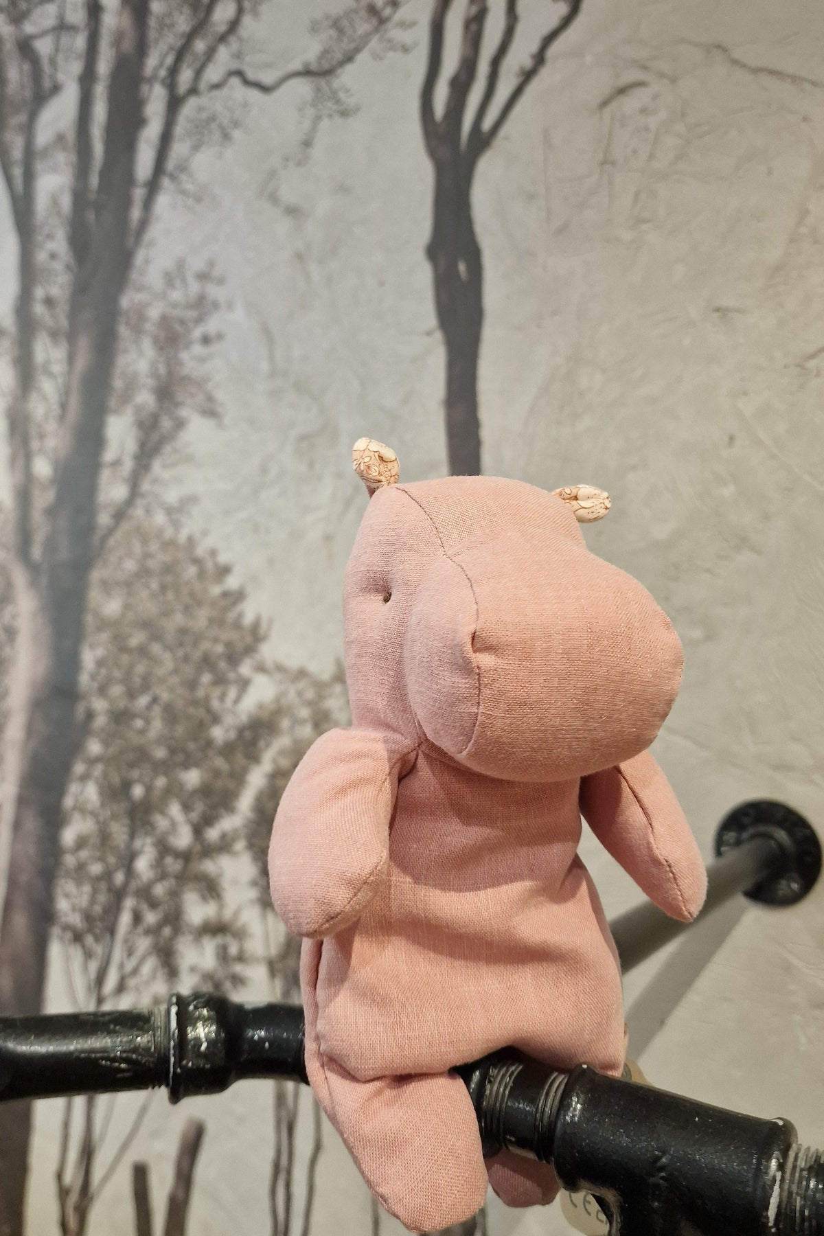 Kuscheltier - Safari Friends - Hippo - Medium - Altrosa