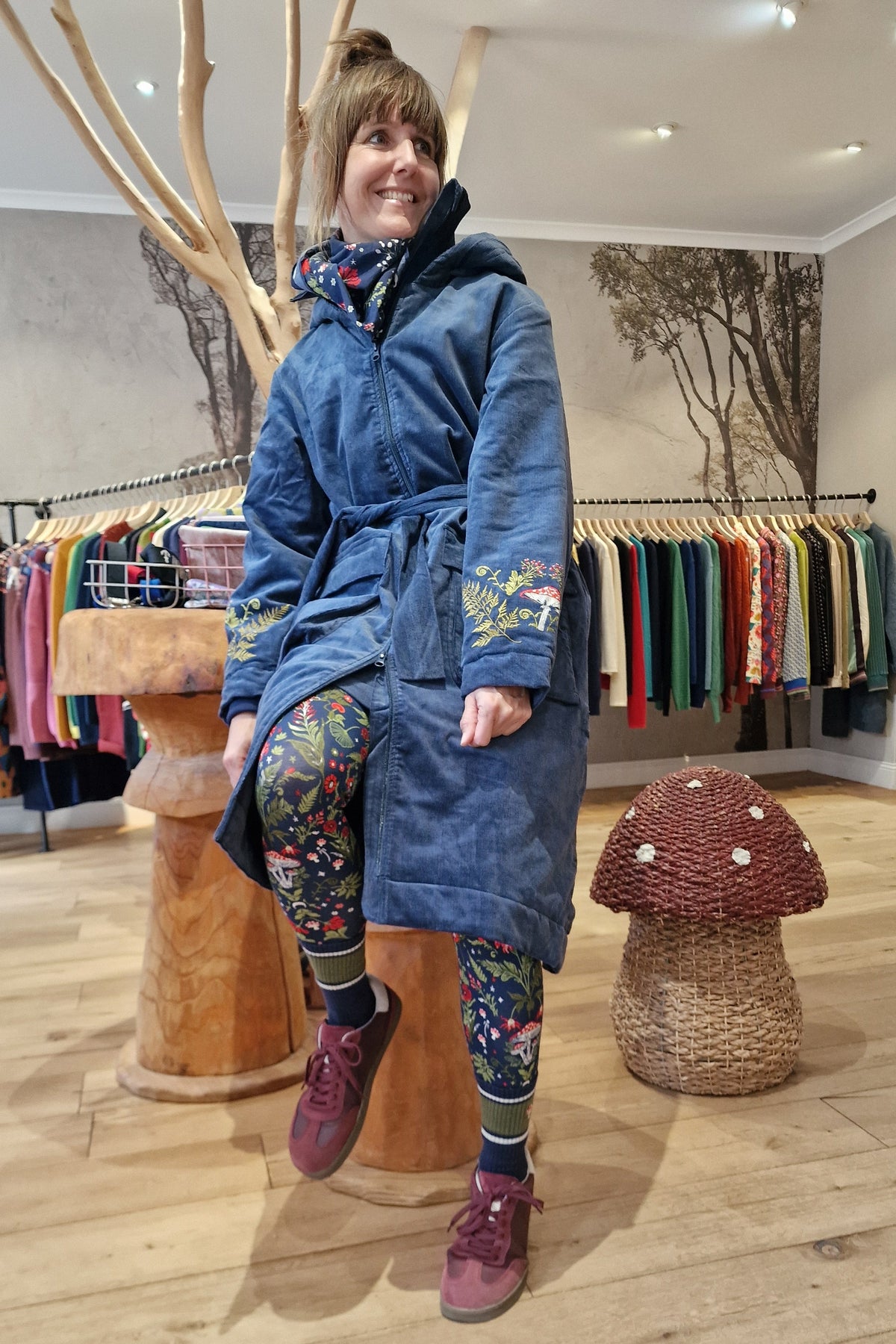 Wintermantel - Parka Trenché - nordic academy embroidery