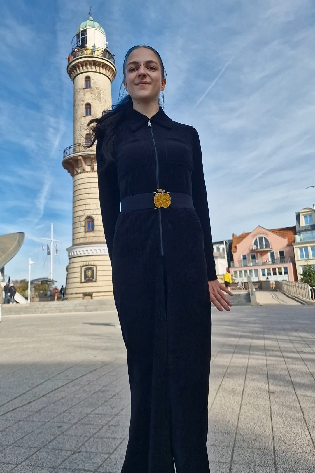 Jumpsuit - Jolly Molly - fine needle black